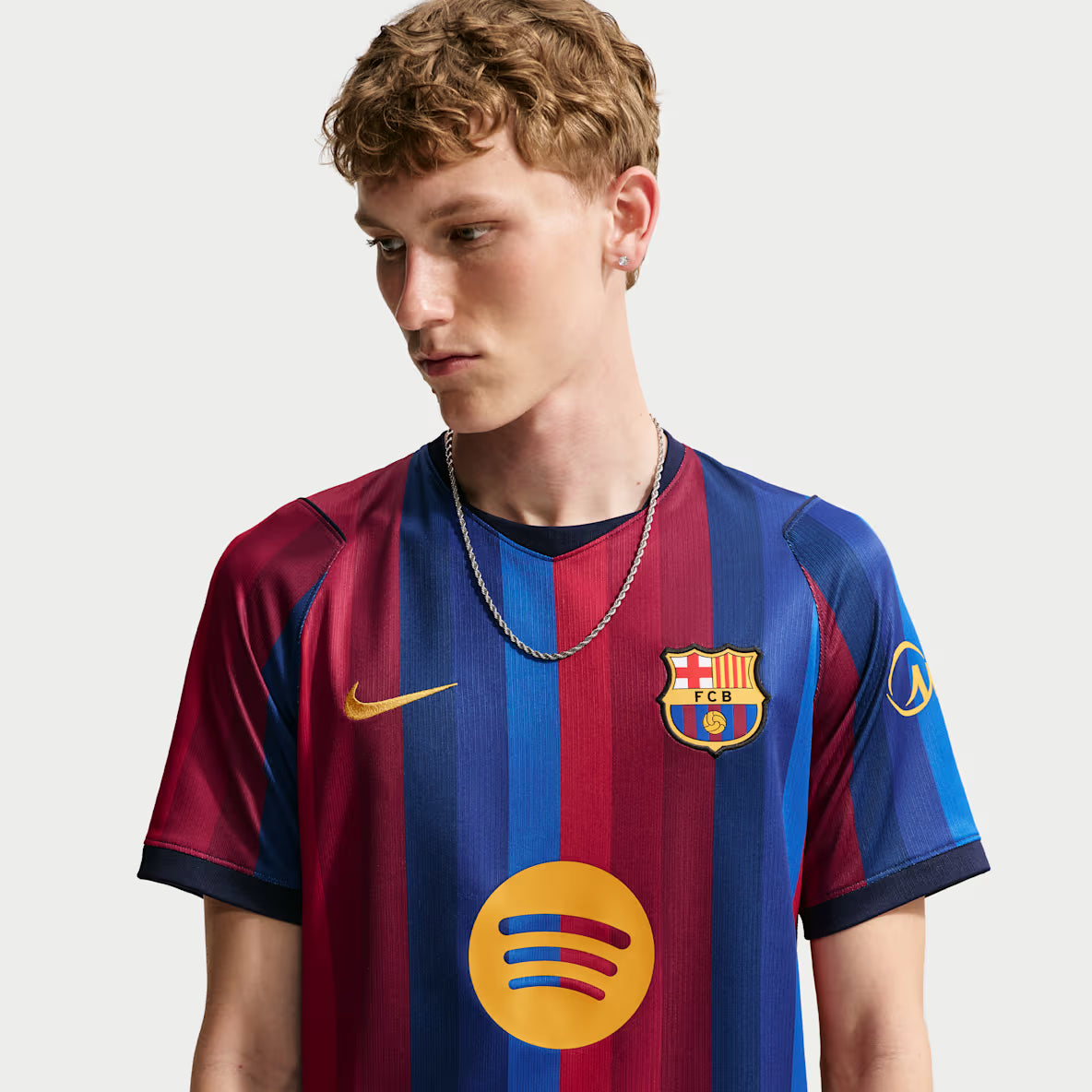 FC Barcelona Nike シャツ 青・赤 FC Barcelona 2026/27 Stadium Home Men's Nike Dri-FIT Soccer