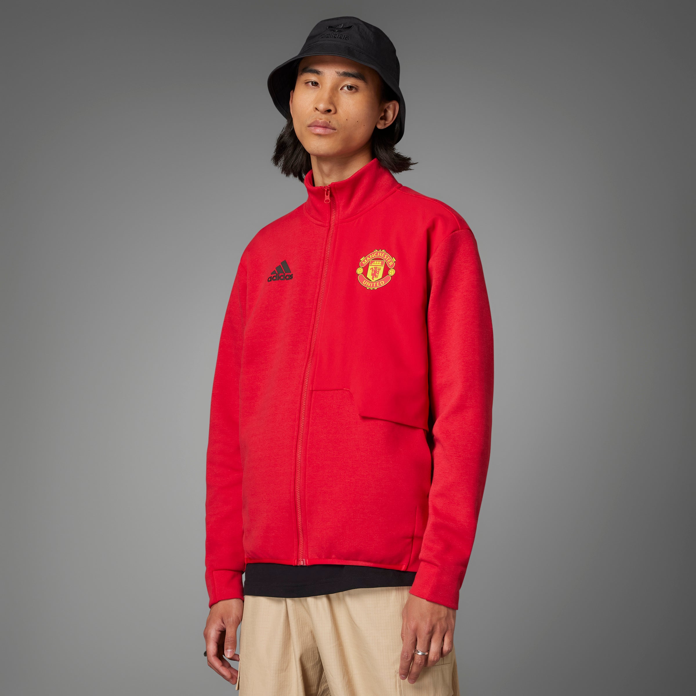 サ*7様  Manchester United ジャケット adidas Manchester United Anthem Jacket – FC Soccer