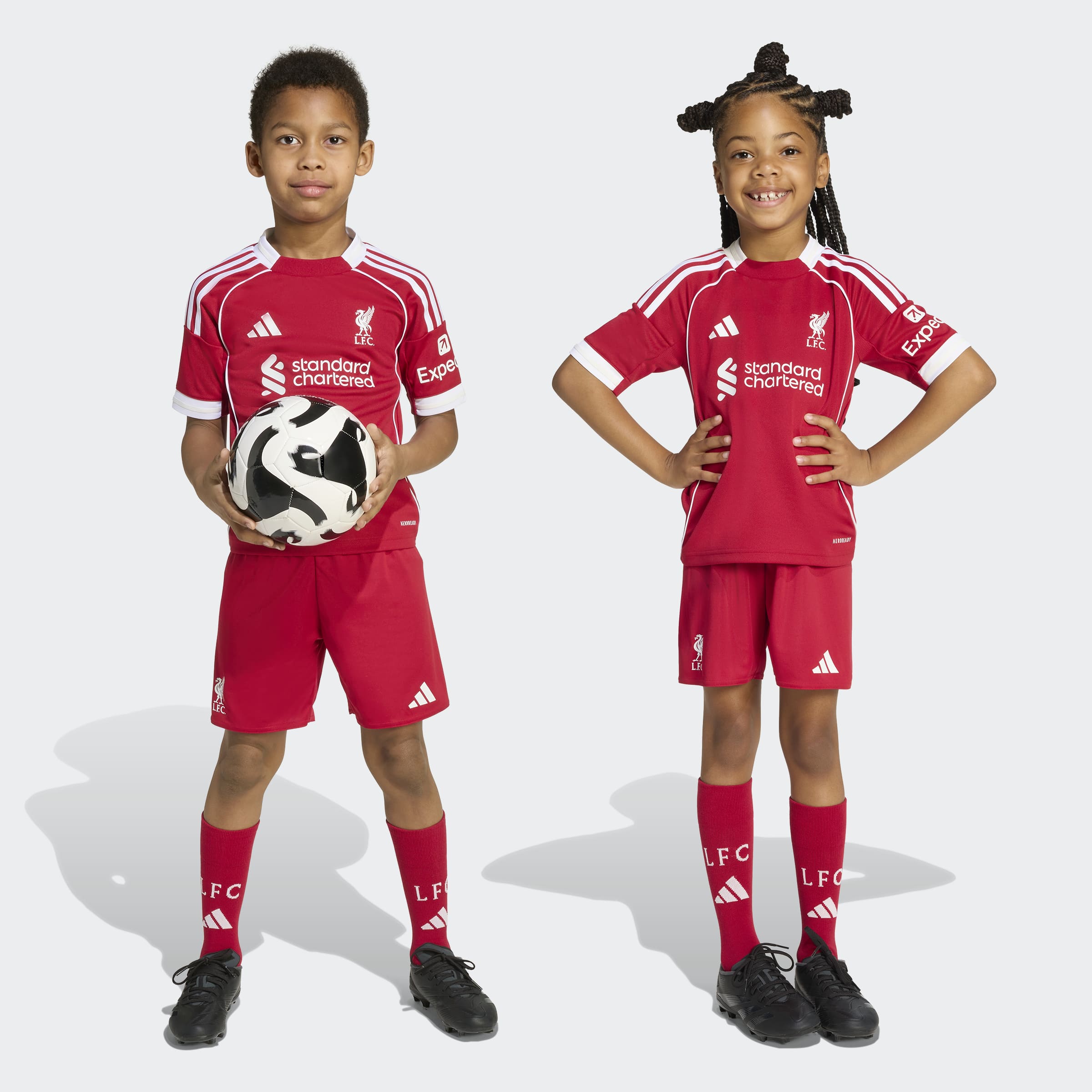 adidas Liverpool FC 25/26 Home Mini Kit Kids – FC Soccer
