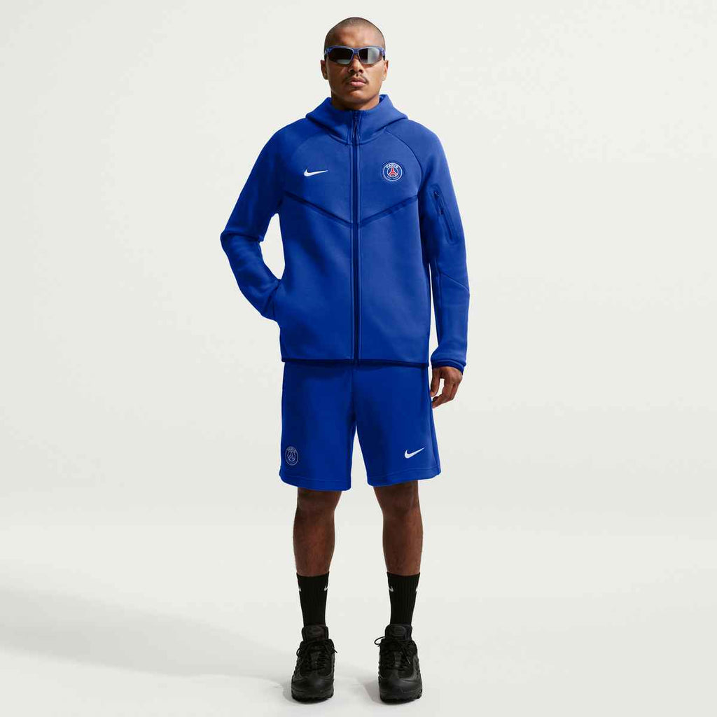 Paris Saint-Germain Tech Fleece Windrunner Men's Nike Soccer Full-Zip Hoodie