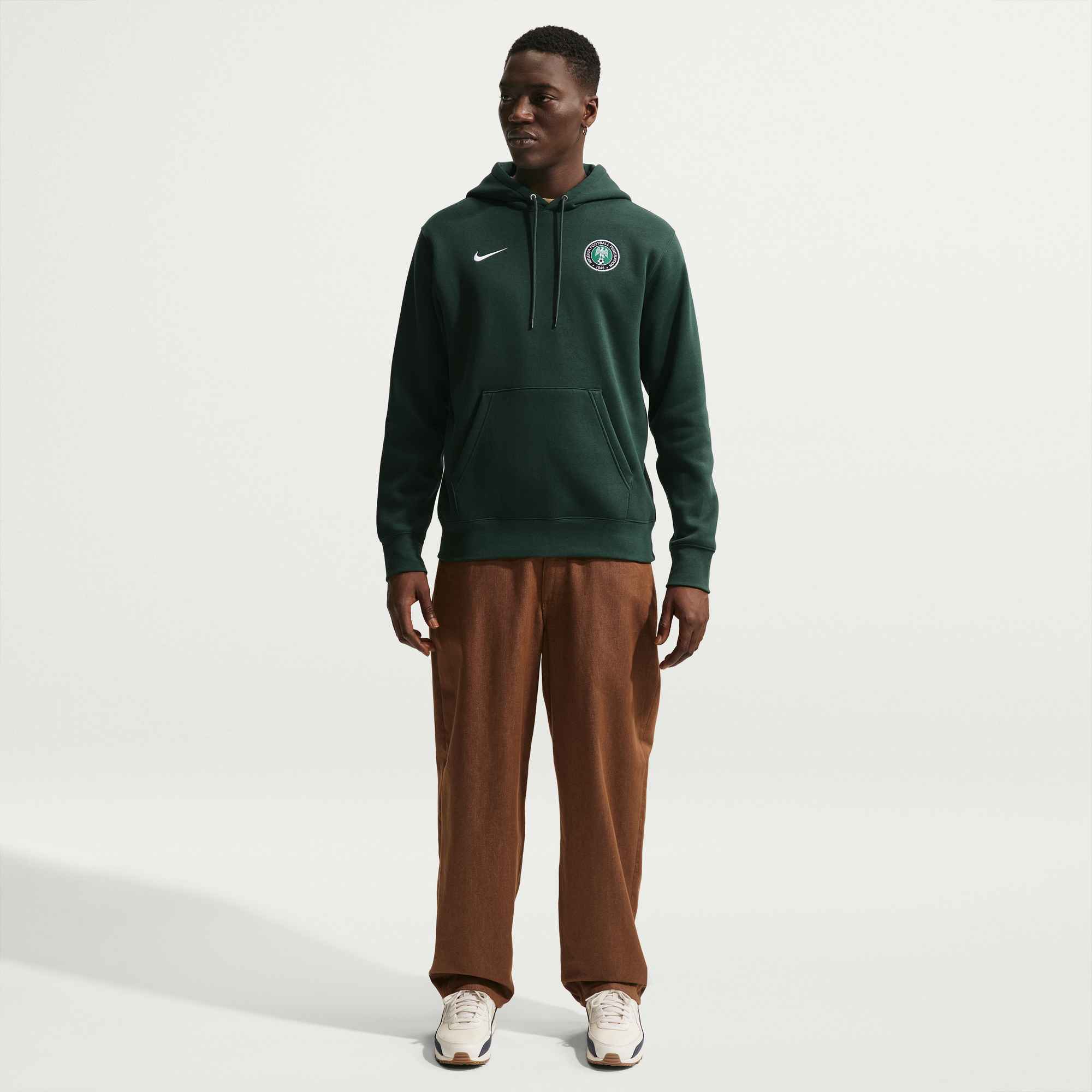 Nigeria Club Men's Nike Soccer Pullover Hoodie