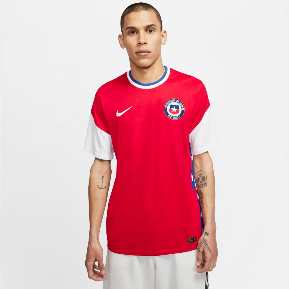 Chile 2020 Stadium Home Men's Nike Dri-FIT Soccer Replica Jersey
