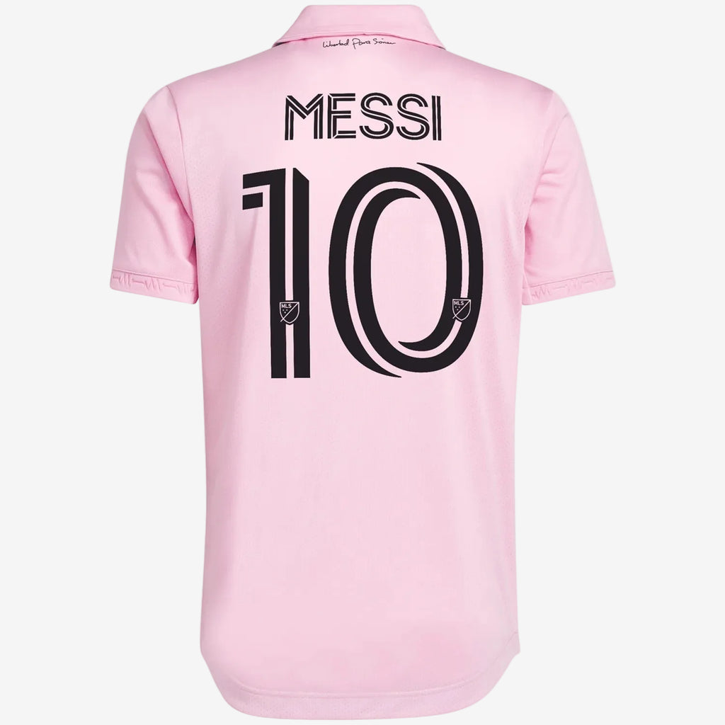 adidas Inter Miami CF 22/23 Home Authentic Messi Jersey