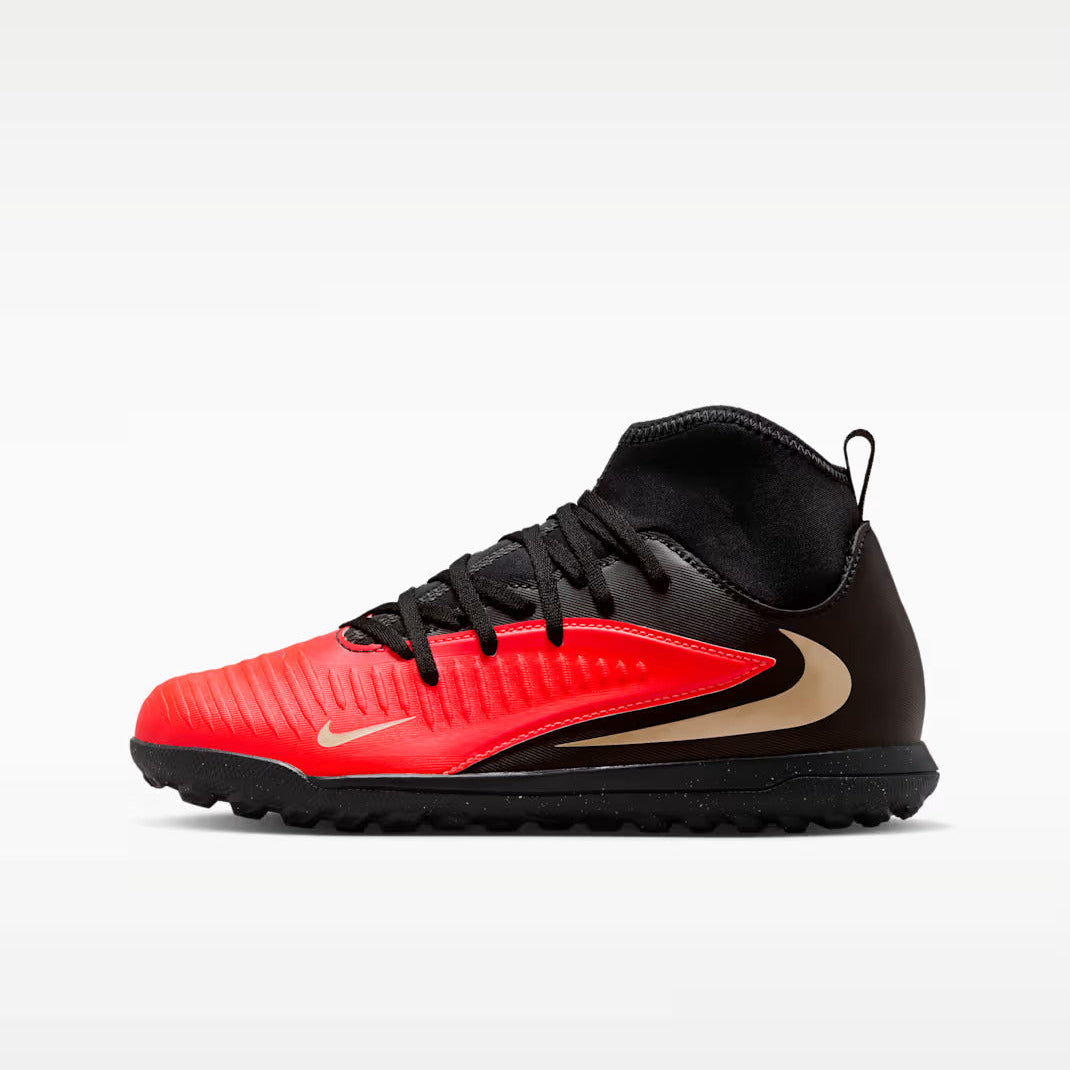Nike Jr. Phantom 6 High Club Big Kids' Turf Soccer Shoes