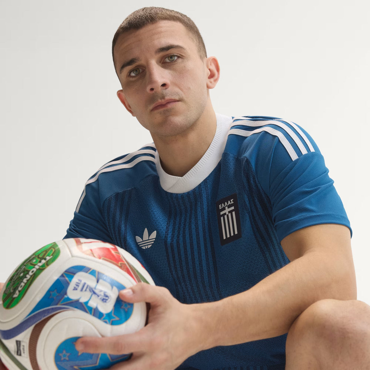 adidas Greece 26 Away Authentic Jersey