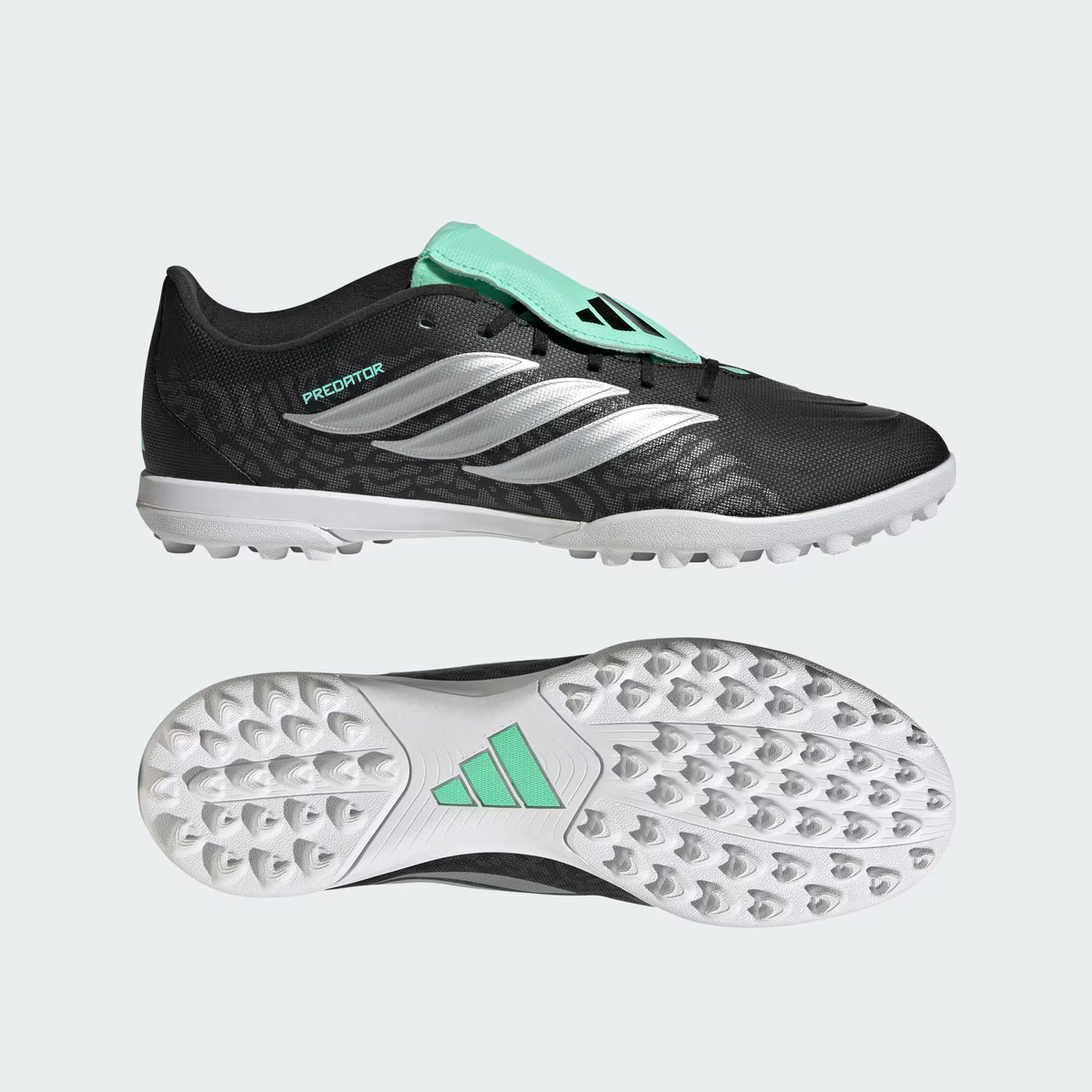 adidas PREDATOR CLUB Fold-Over Tongue Turf Soccer Cleats