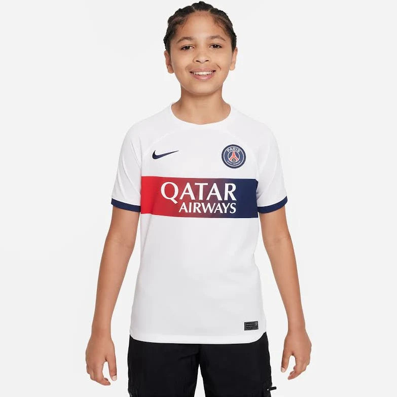 Paris Saint-Germain 2023/24 Stadium Away Kids' Nike Dri-Fit Replica Jersey