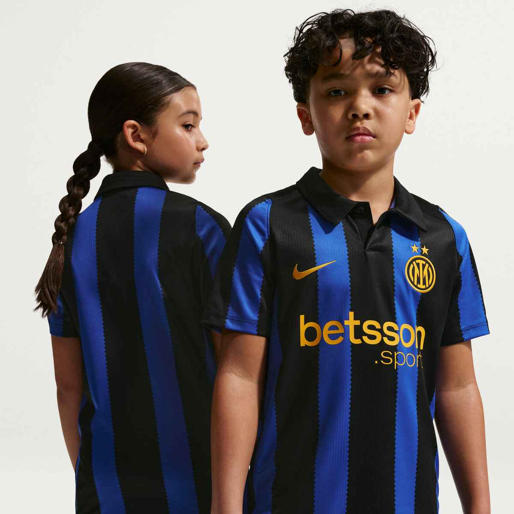 Inter Milan 2026/27 Stadium Home Big Kids' Nike Dri-FIT Soccer Replica Jersey