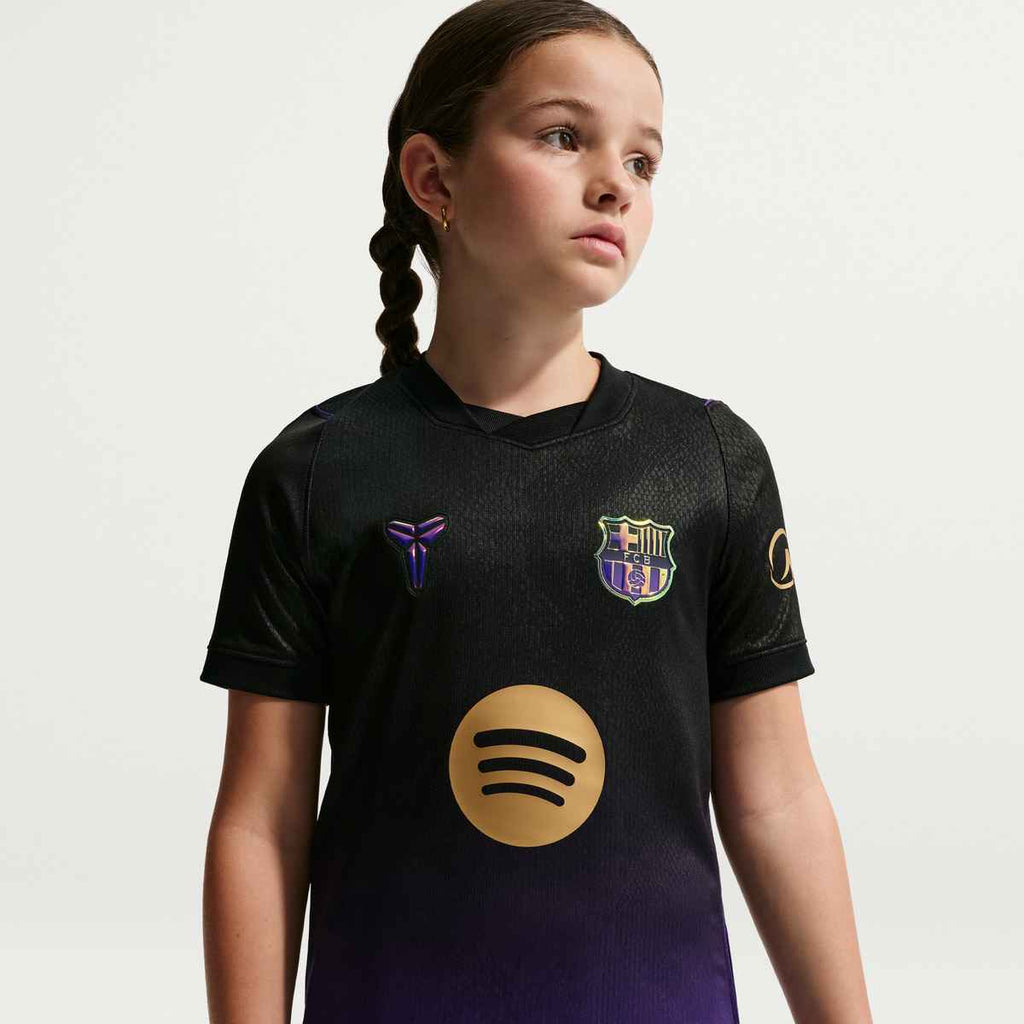 FC Barcelona 2026/27 Stadium Away Big Kids' Kobe Nike Dri-FIT Soccer Replica Jersey