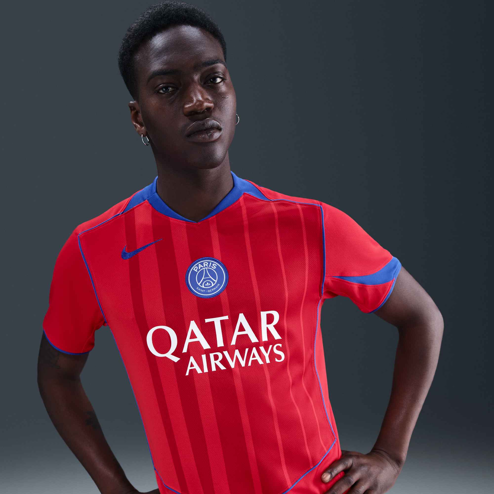 Paris Saint-Germain 2025/26 Stadium Third Men's Nike Dri-FIT Total 90 Soccer Replica Jersey