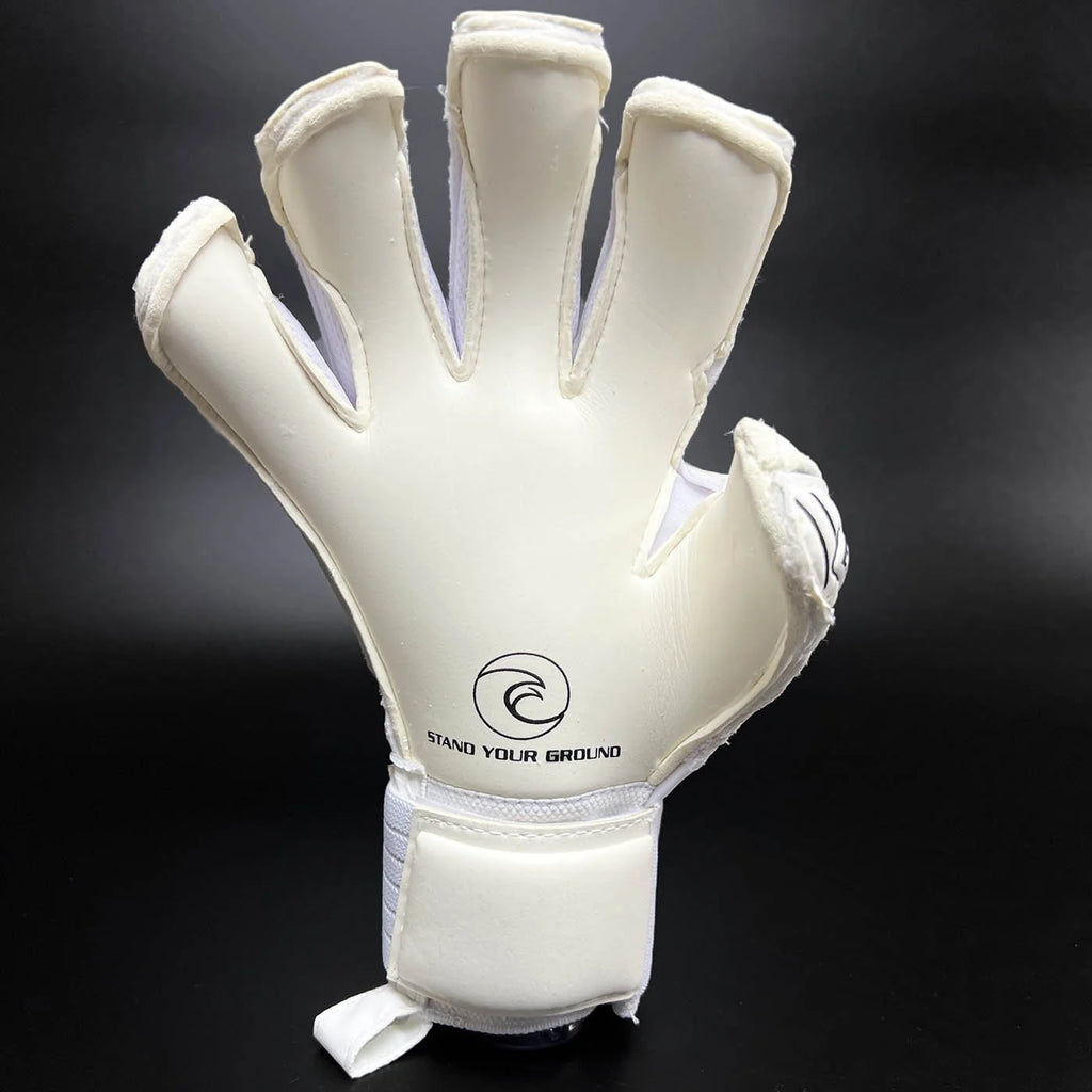 West Coast HELIX ™ Aloha White Goalkeeper Gloves