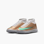 Kylian Mbappé Nike Jr. Mercurial Superfly 11 Club Big Kids' Turf High-Top Soccer Shoes