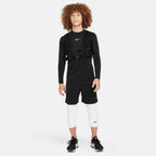 Nike Pro Older Kids' (Boys') Dri-FIT Long-Sleeve Top