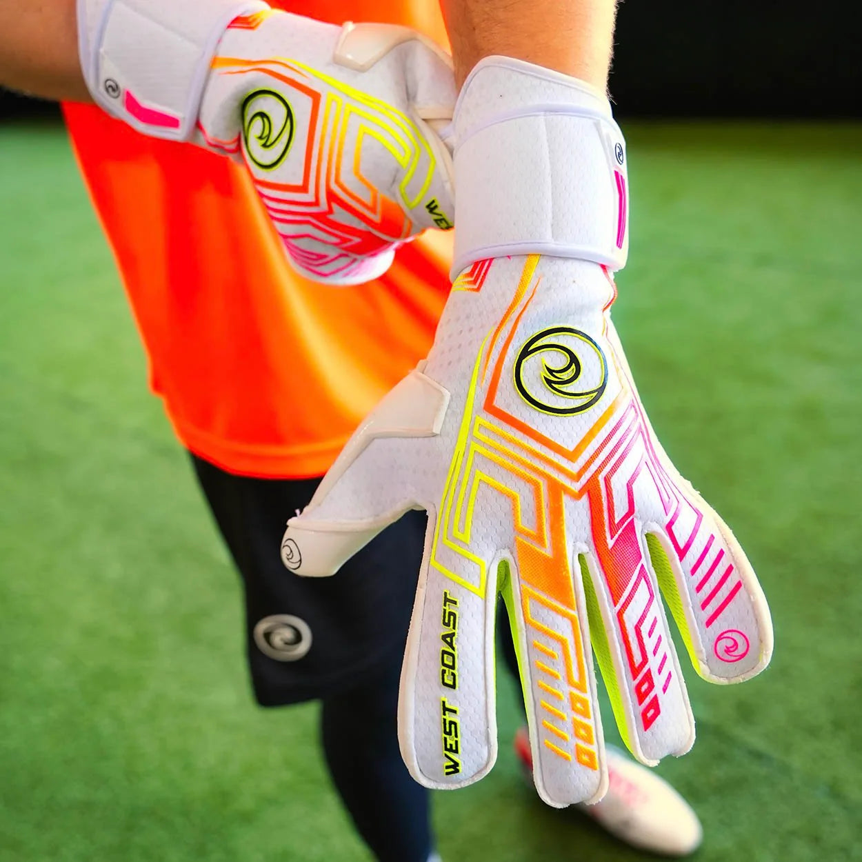 West Coast Shockwave ™ Sunset Goalkeeper Gloves