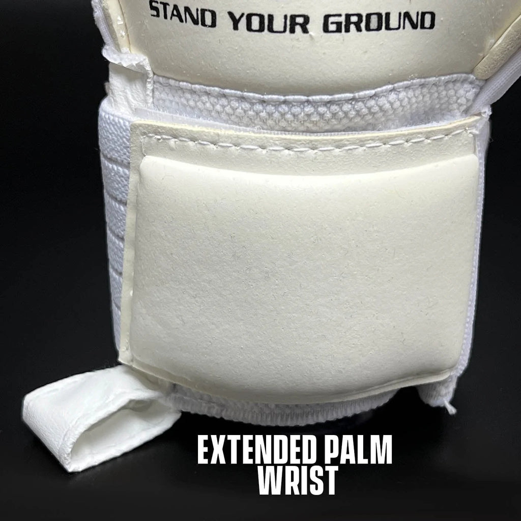 West Coast HELIX ™ Aloha White Goalkeeper Gloves