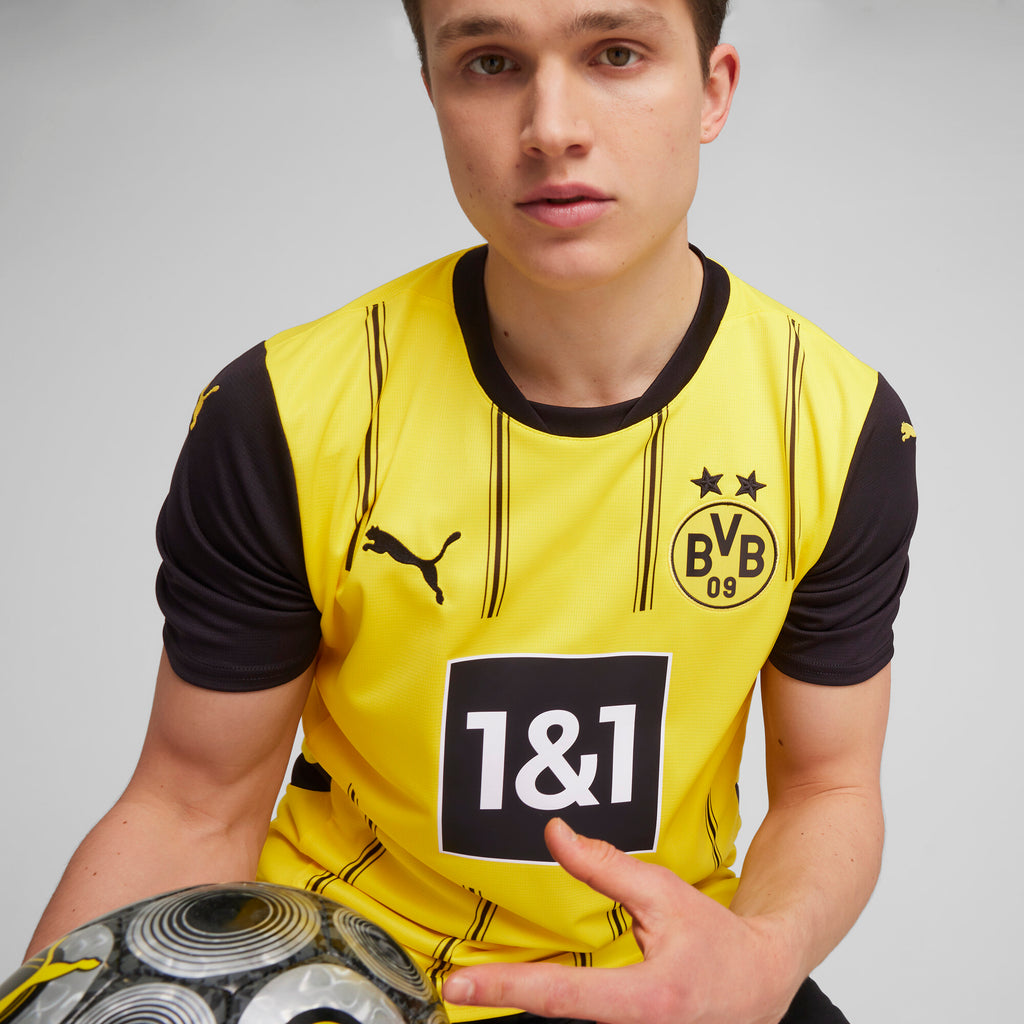 PUMA Borussia Dortmund 24/25 Home Replica Men's Soccer Jersey