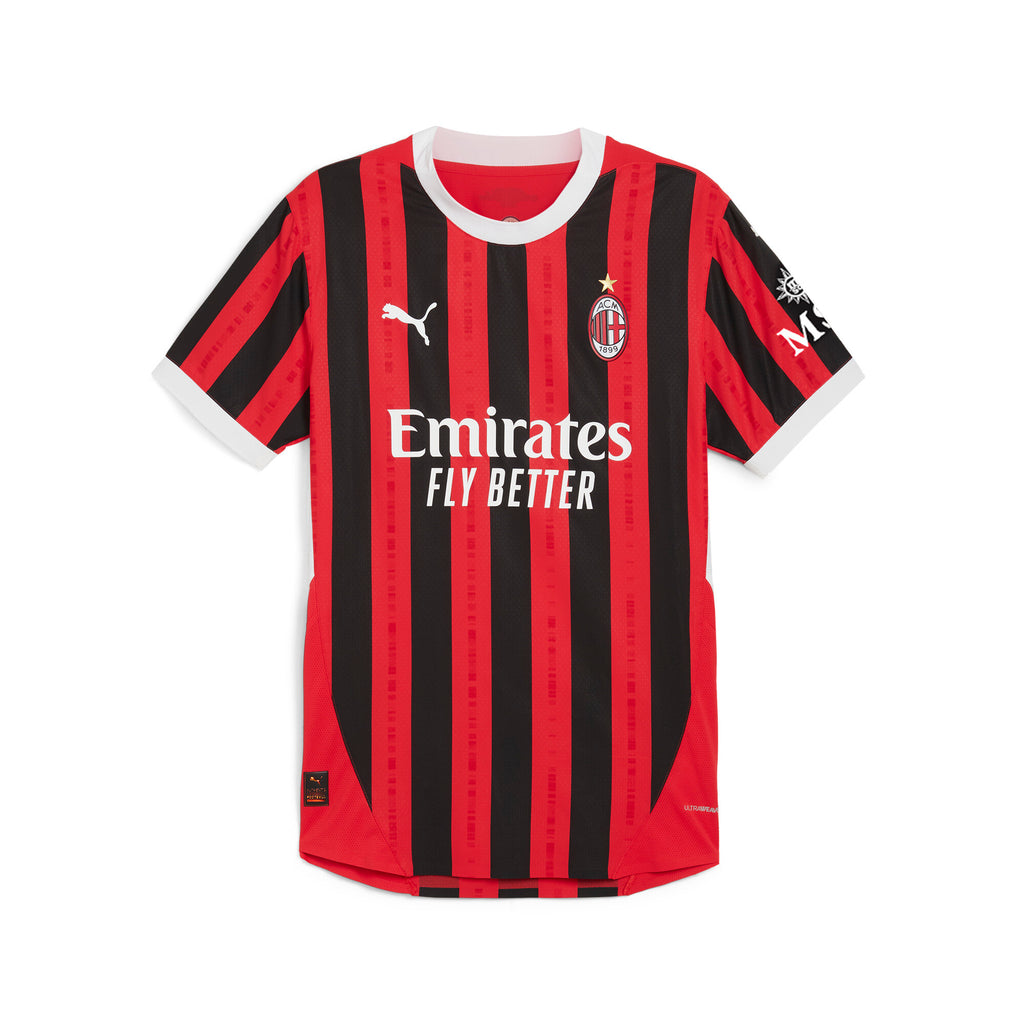 PUMA AC Milan 2024/25 Authentic Home Men's Soccer Jersey