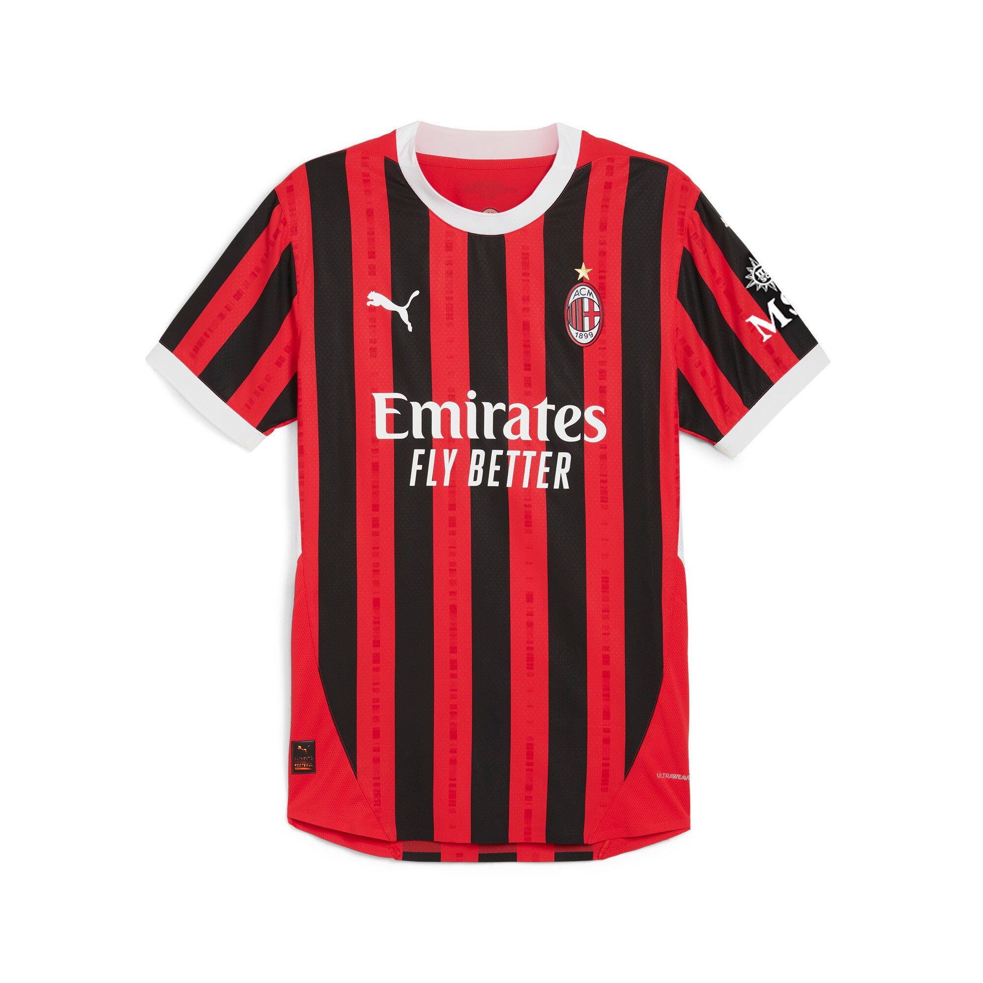 PUMA AC Milan 2024/25 Authentic Home Men's Soccer Jersey