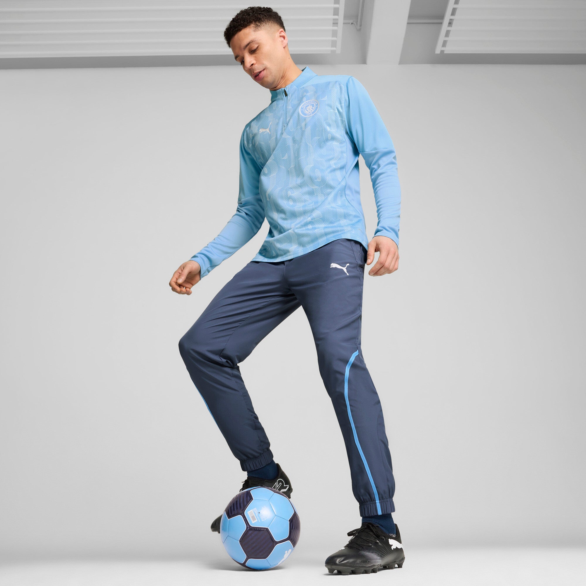 Puma - Manchester City Pre-Game 1/4 Zip Top – FC Soccer