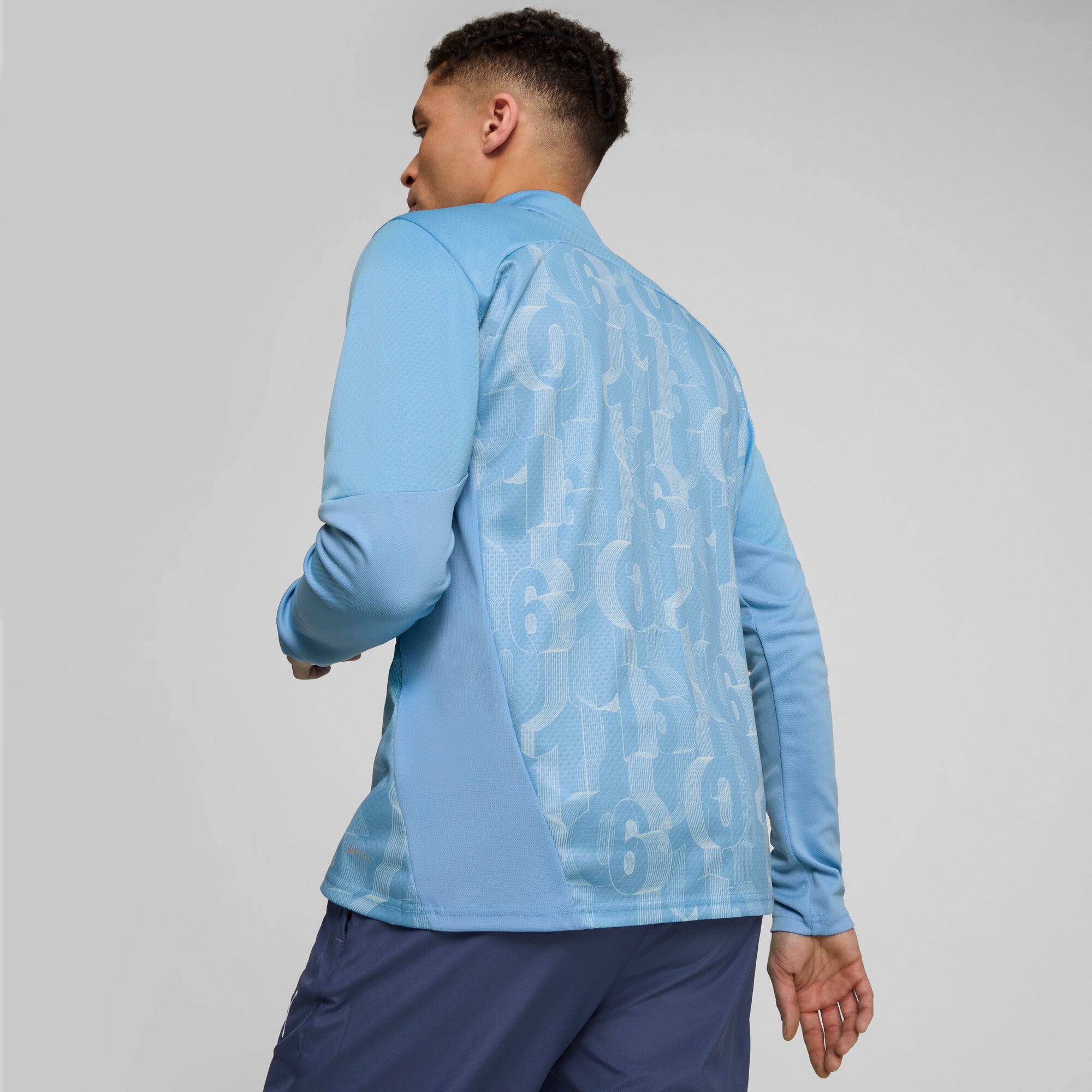 Puma - Manchester City Pre-Game 1/4 Zip Top