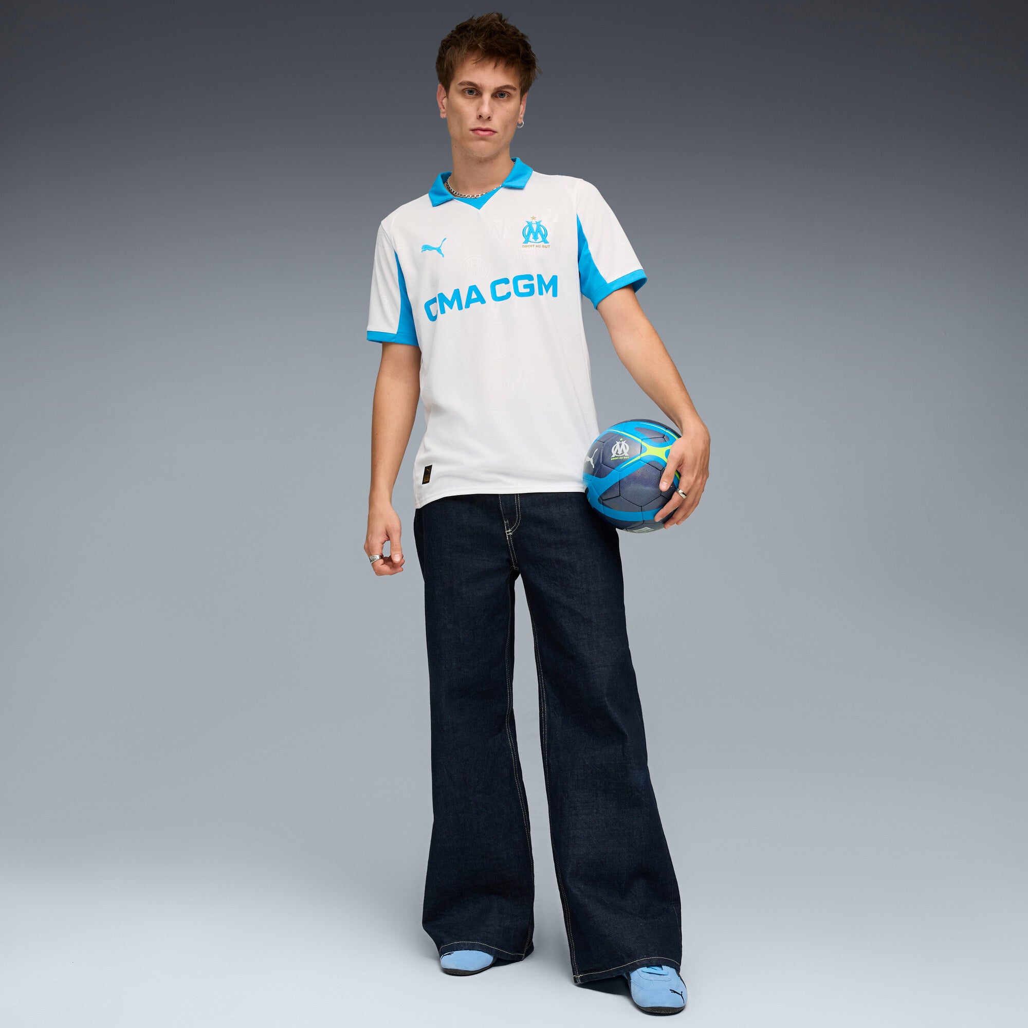 PUMA Olympique de Marseille 25/26 Replica Home Jersey