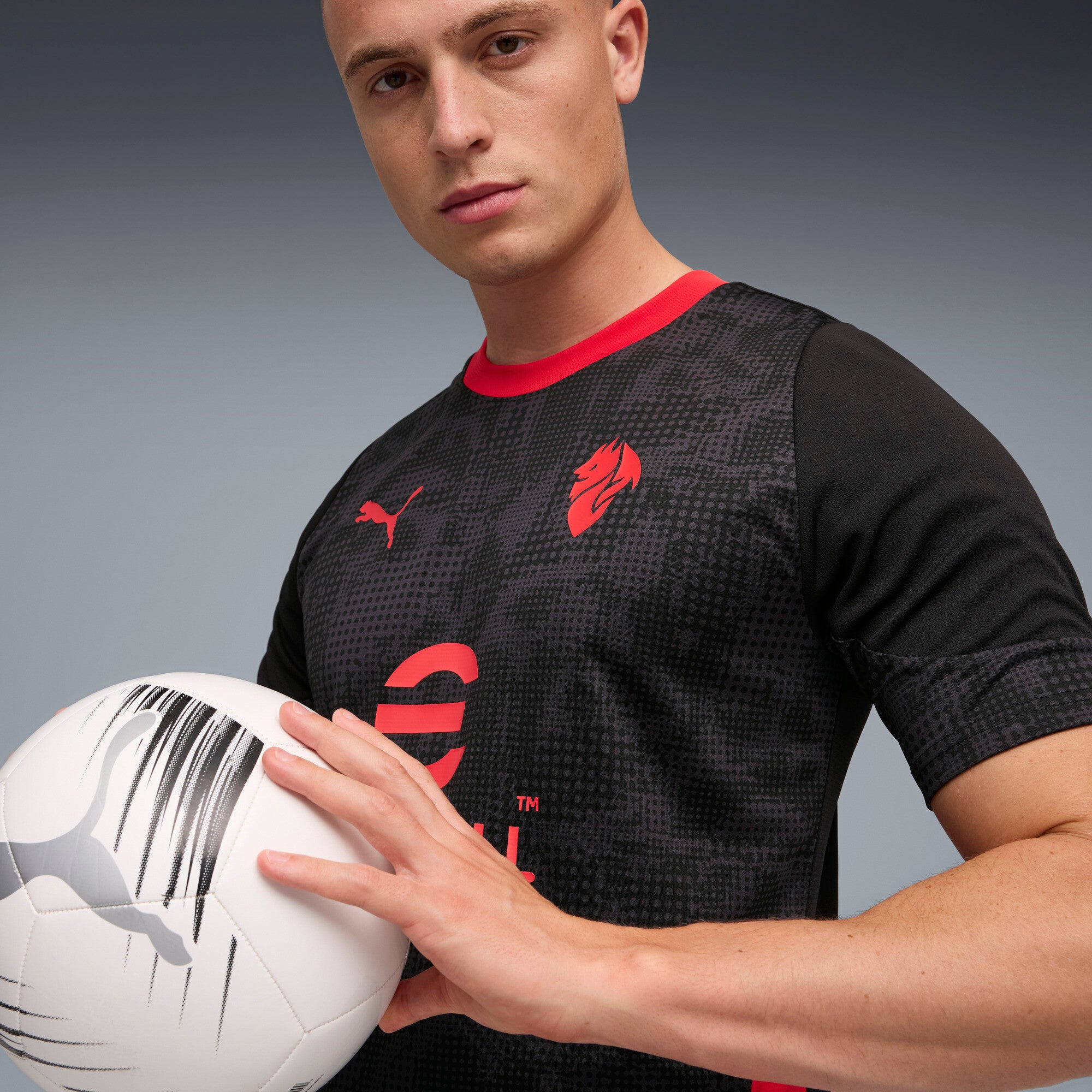 PUMA AC Milan 2024/25 Pre-Match Training Jersey