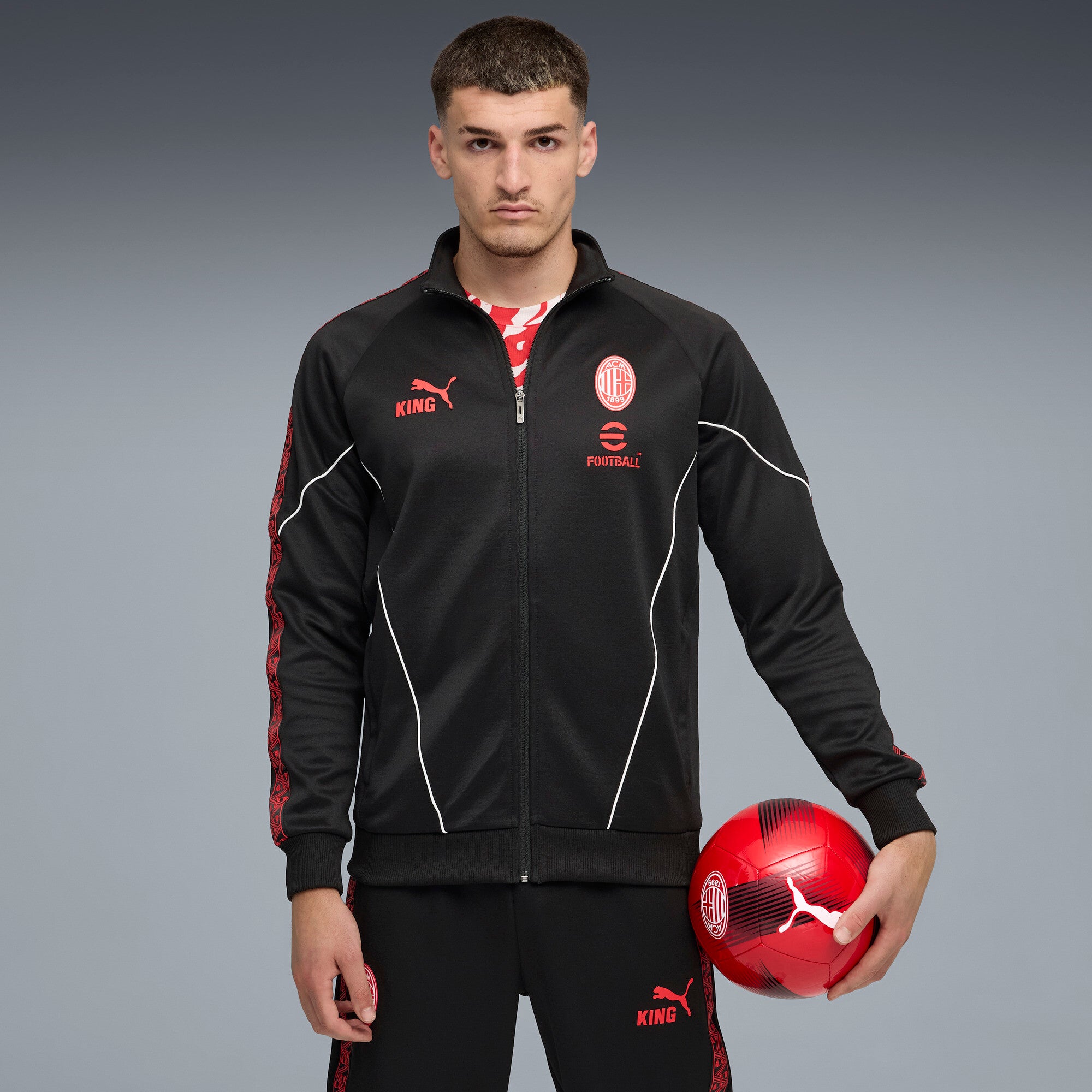 PUMA AC Milan KING Anthem Men's Soccer Jacket