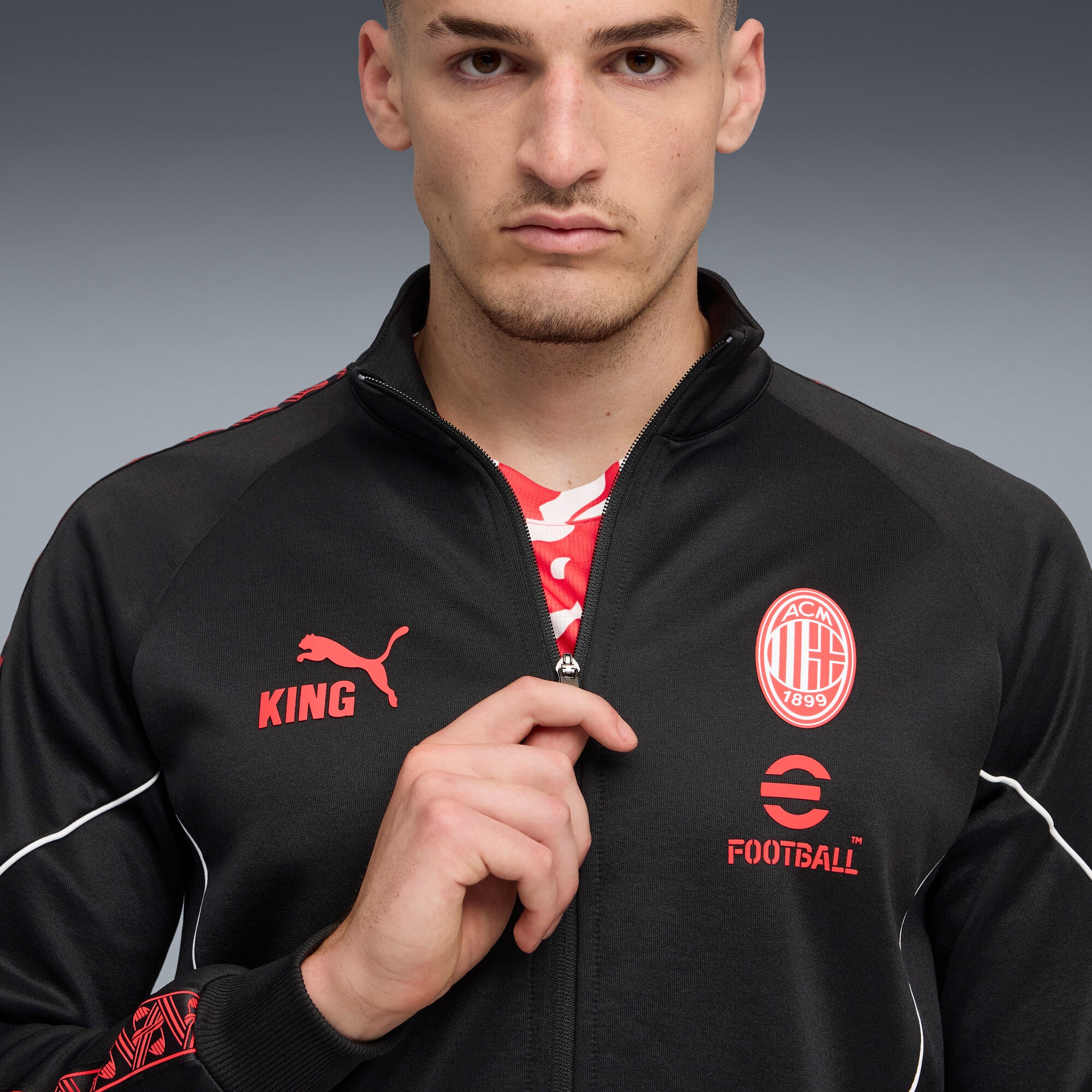 PUMA AC Milan KING Anthem Men's Soccer Jacket