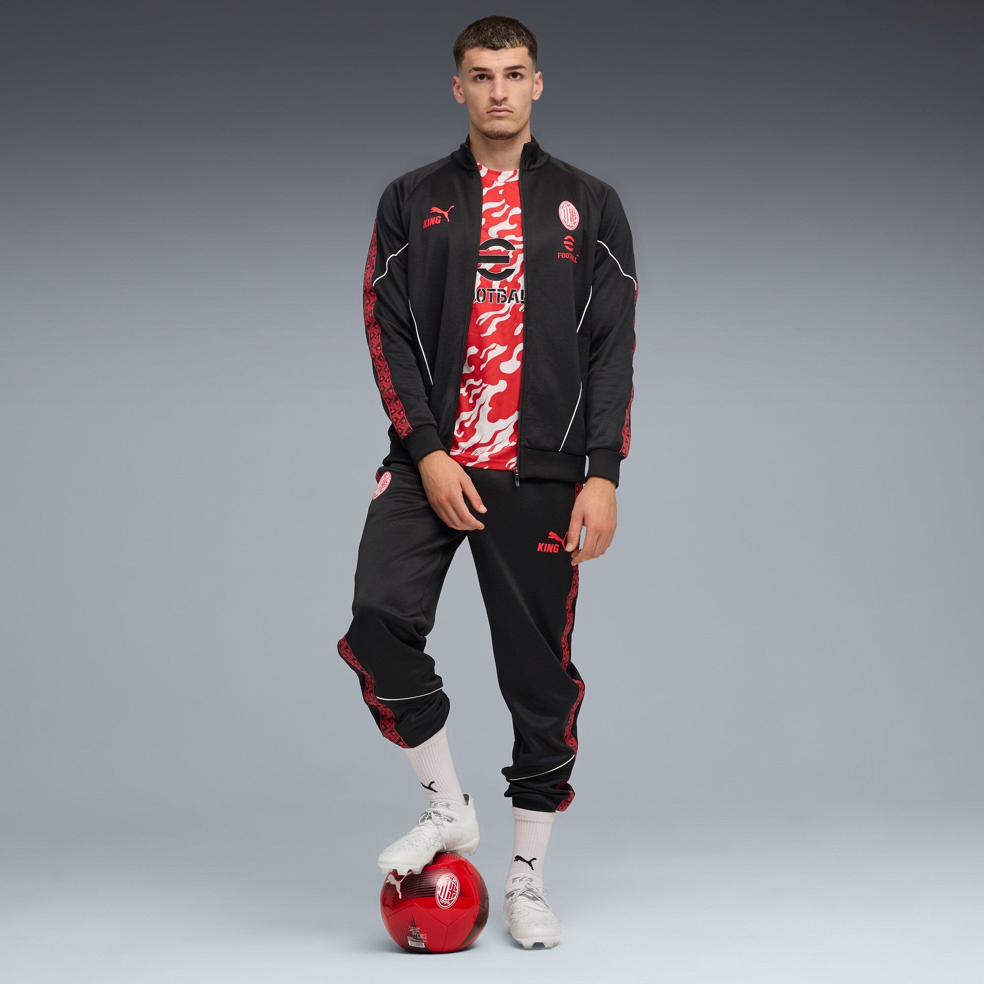 PUMA AC Milan KING Anthem Men's Soccer Jacket