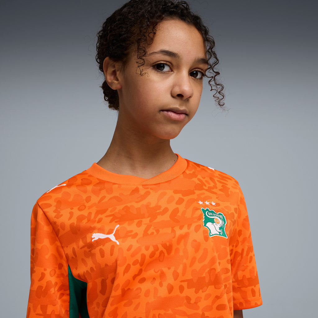 PUMA Côte d'Ivoire 2026 Home Big Kids' Soccer Jersey