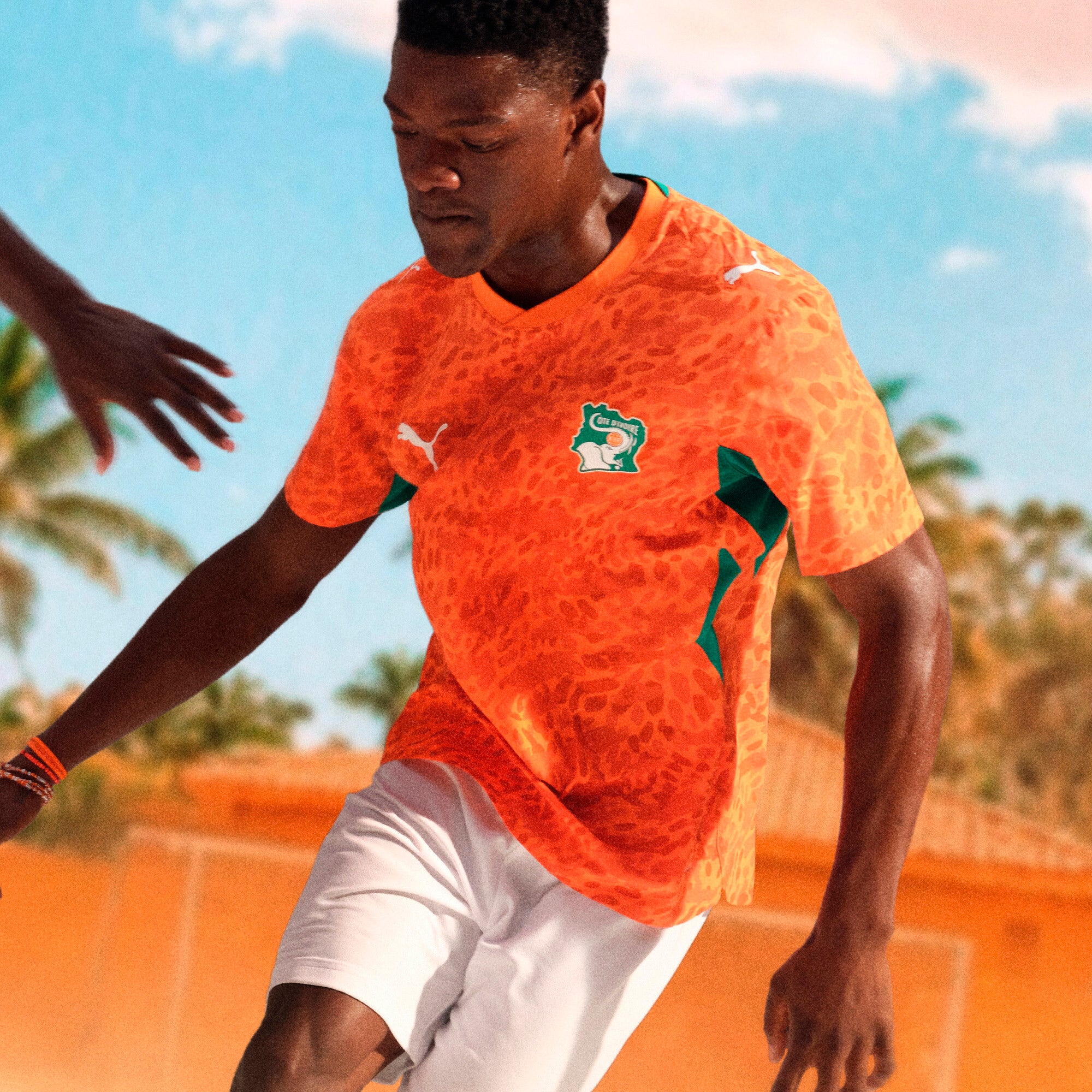 PUMA Côte d'Ivoire 2026 Home Big Kids' Soccer Jersey