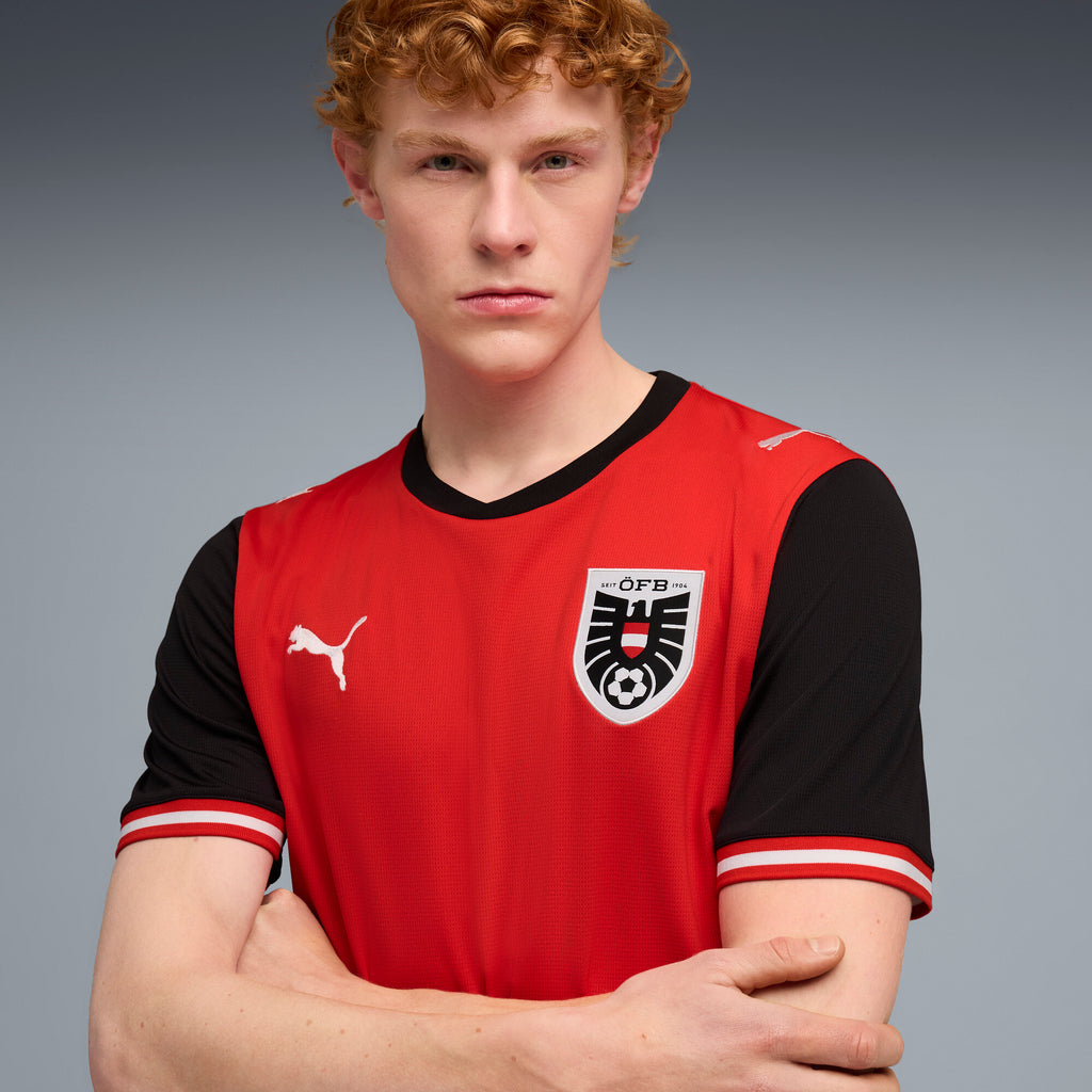 PUMA Austria Home Men's Soccer Jersey