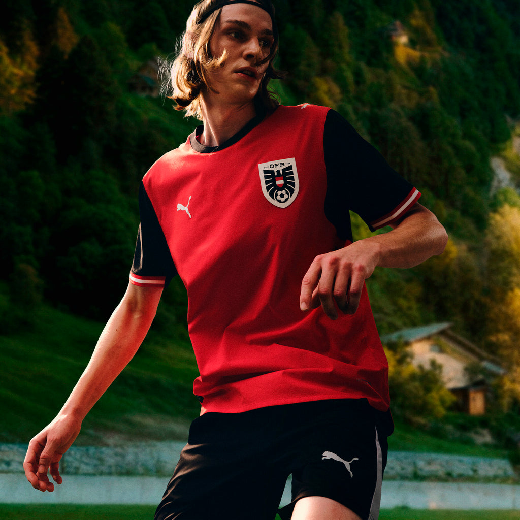 PUMA Austria Home Men's Soccer Jersey