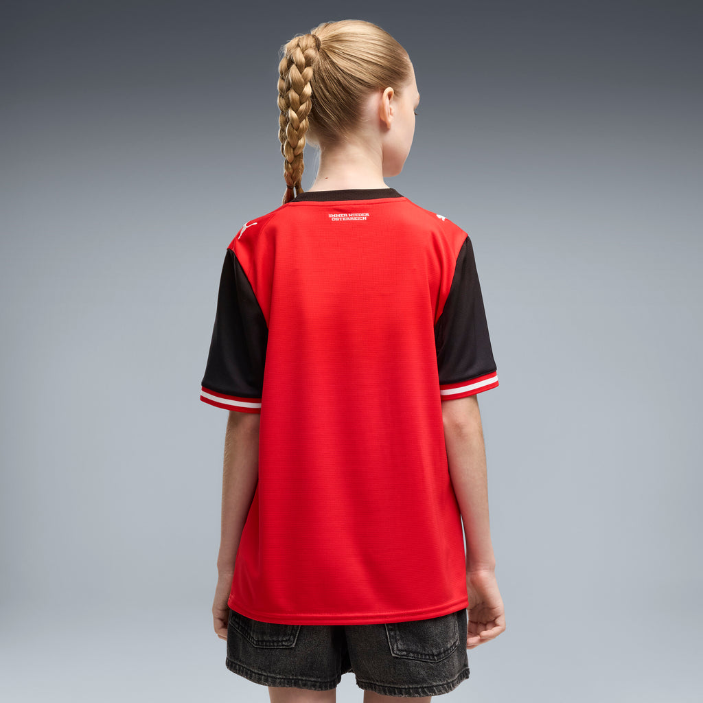 PUMA Austria 2026 Home Big Kids' Soccer Jersey