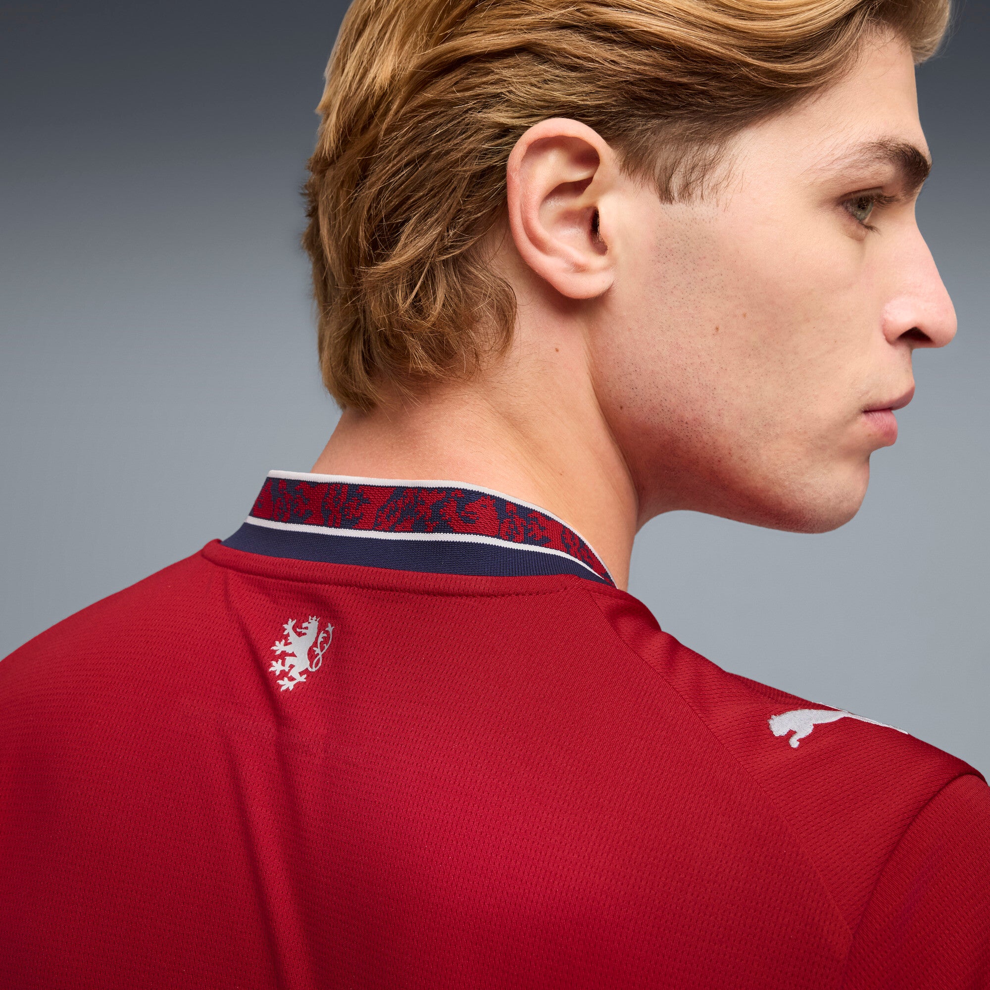 PUMA Czechia 2026 Home Men's Soccer Jersey