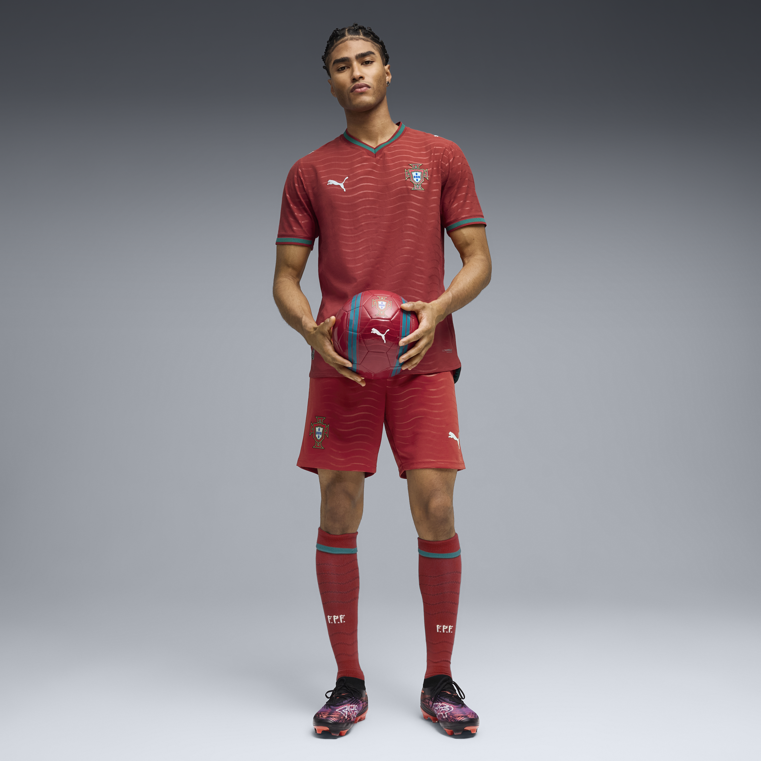 PUMA Portugal 2026 Authentic Home Men's Soccer Jersey