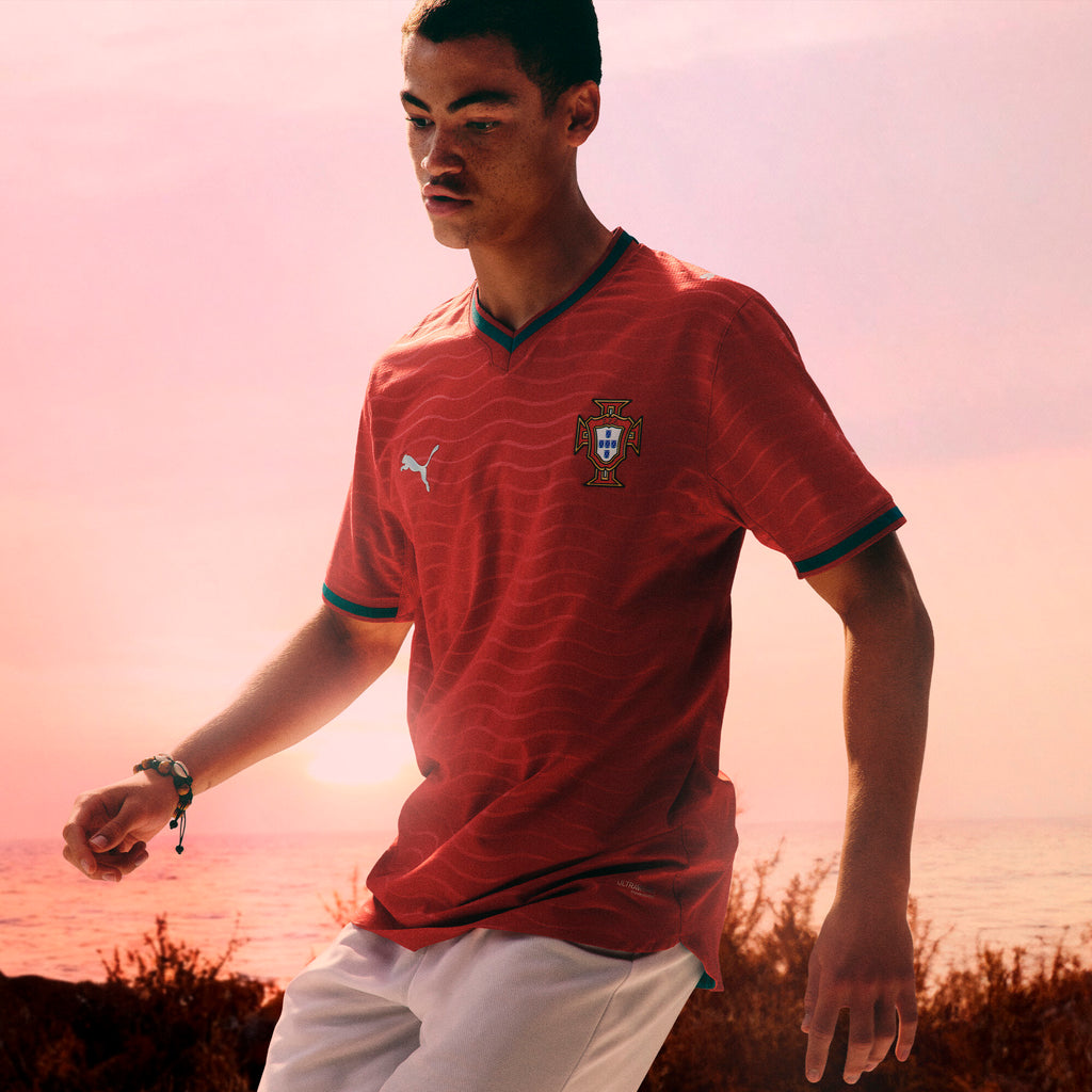 PUMA Portugal 26 Authentic Home Men's Soccer Jersey