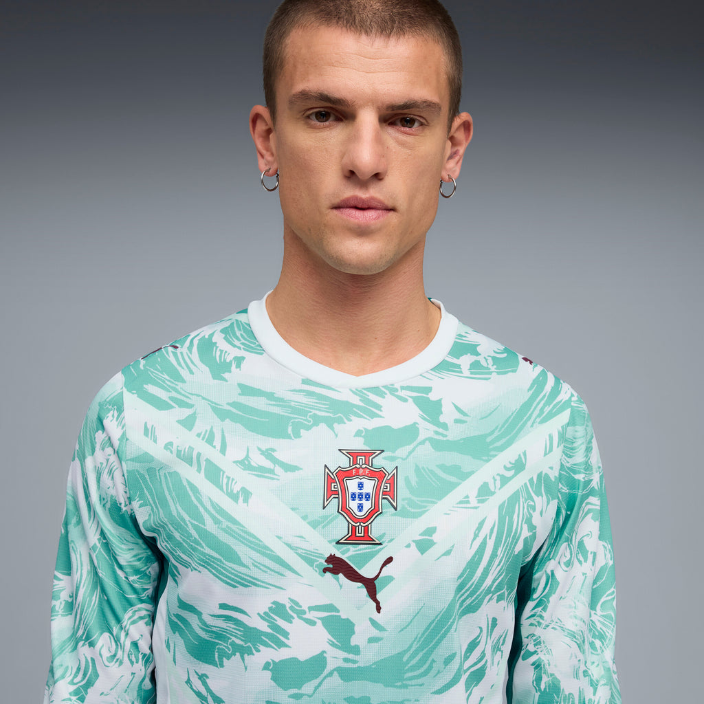 PUMA Portugal 2026 Away Men's Long Sleeve Soccer Jersey