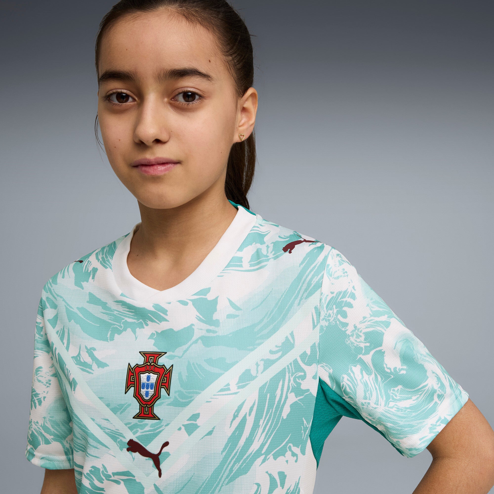 PUMA Portugal 2026 Away Replica Big Kids' Soccer Jersey