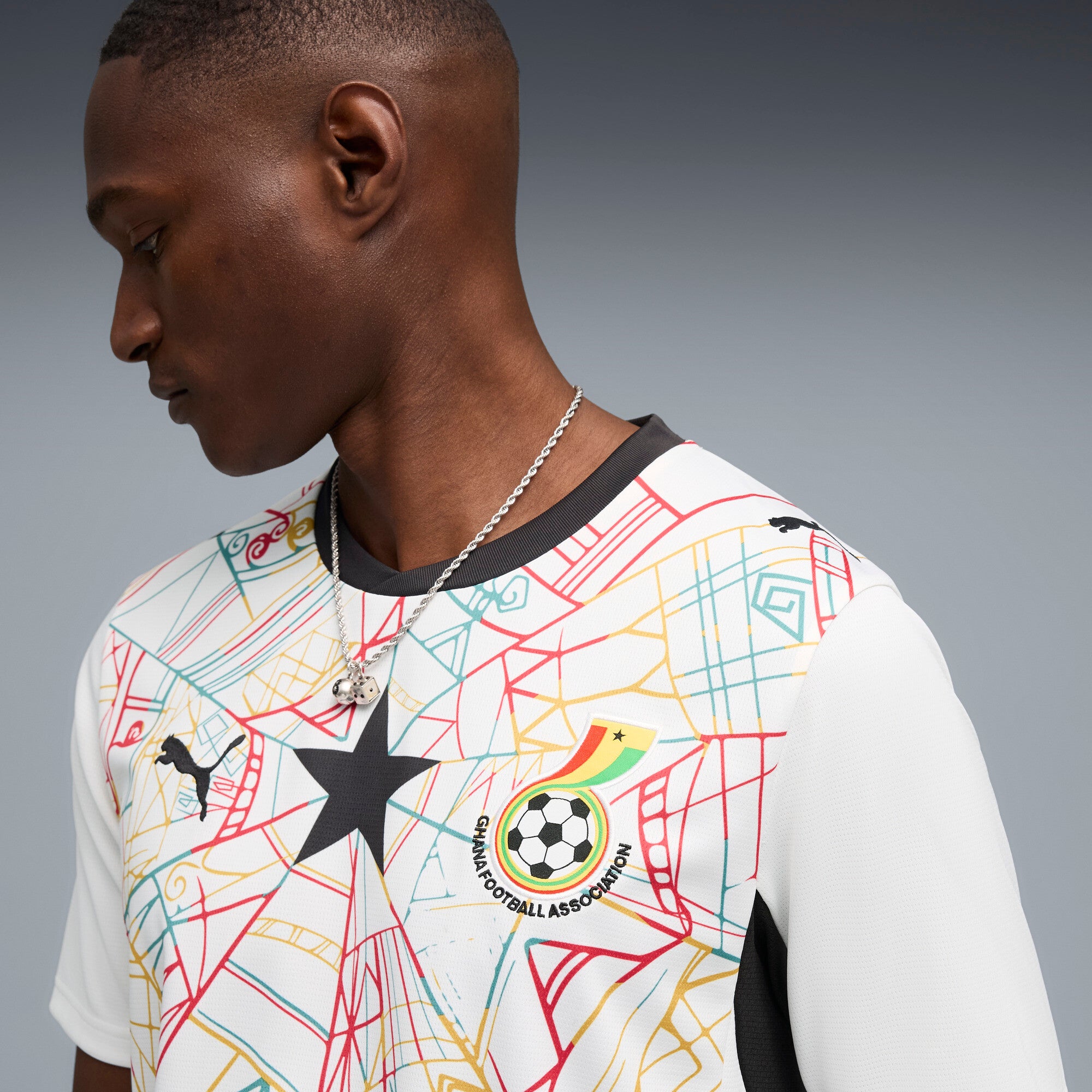 PUMA Ghana 2026 Home Men's Soccer Jersey