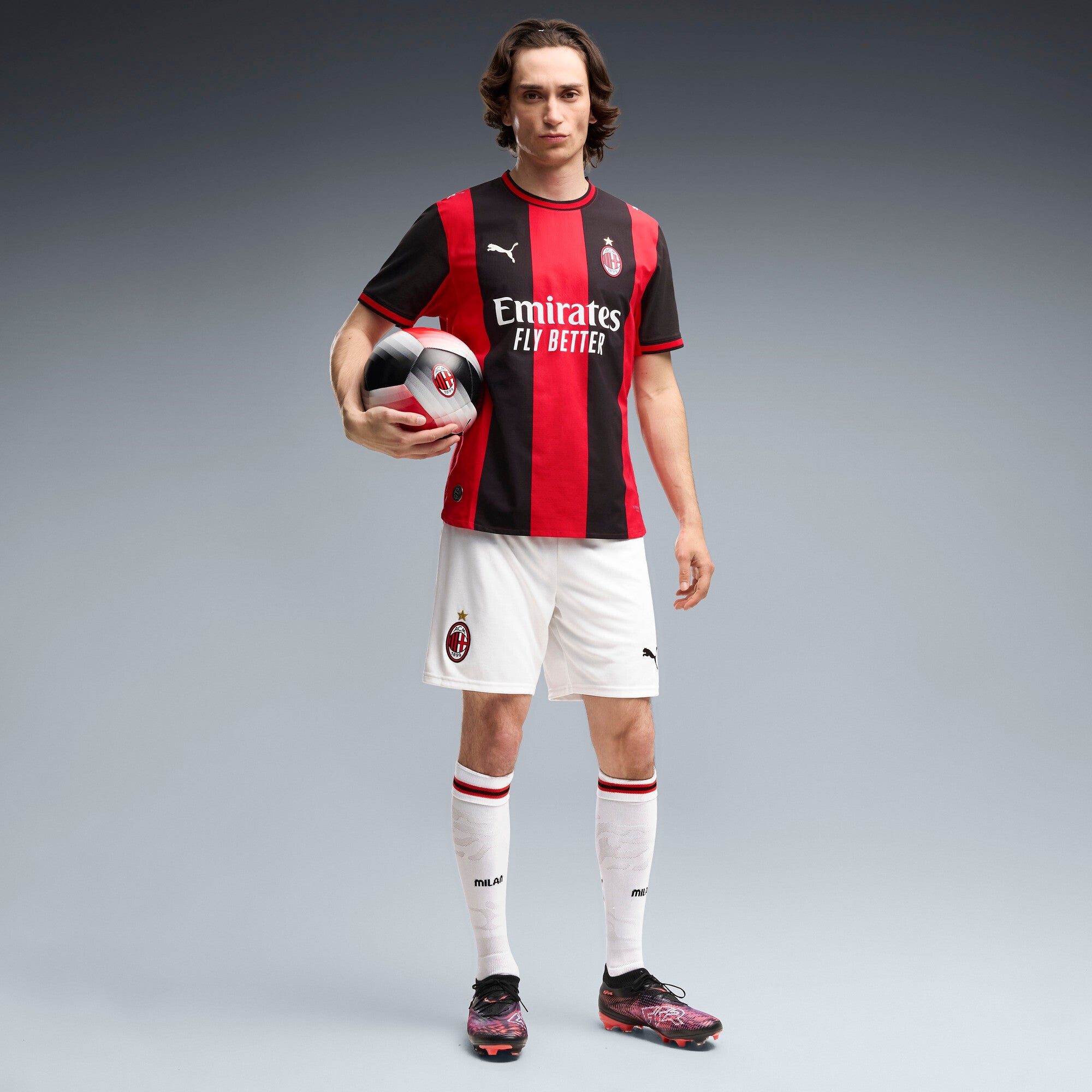 PUMA AC Milan 2026/27 Home Authentic Men's Soccer Jersey