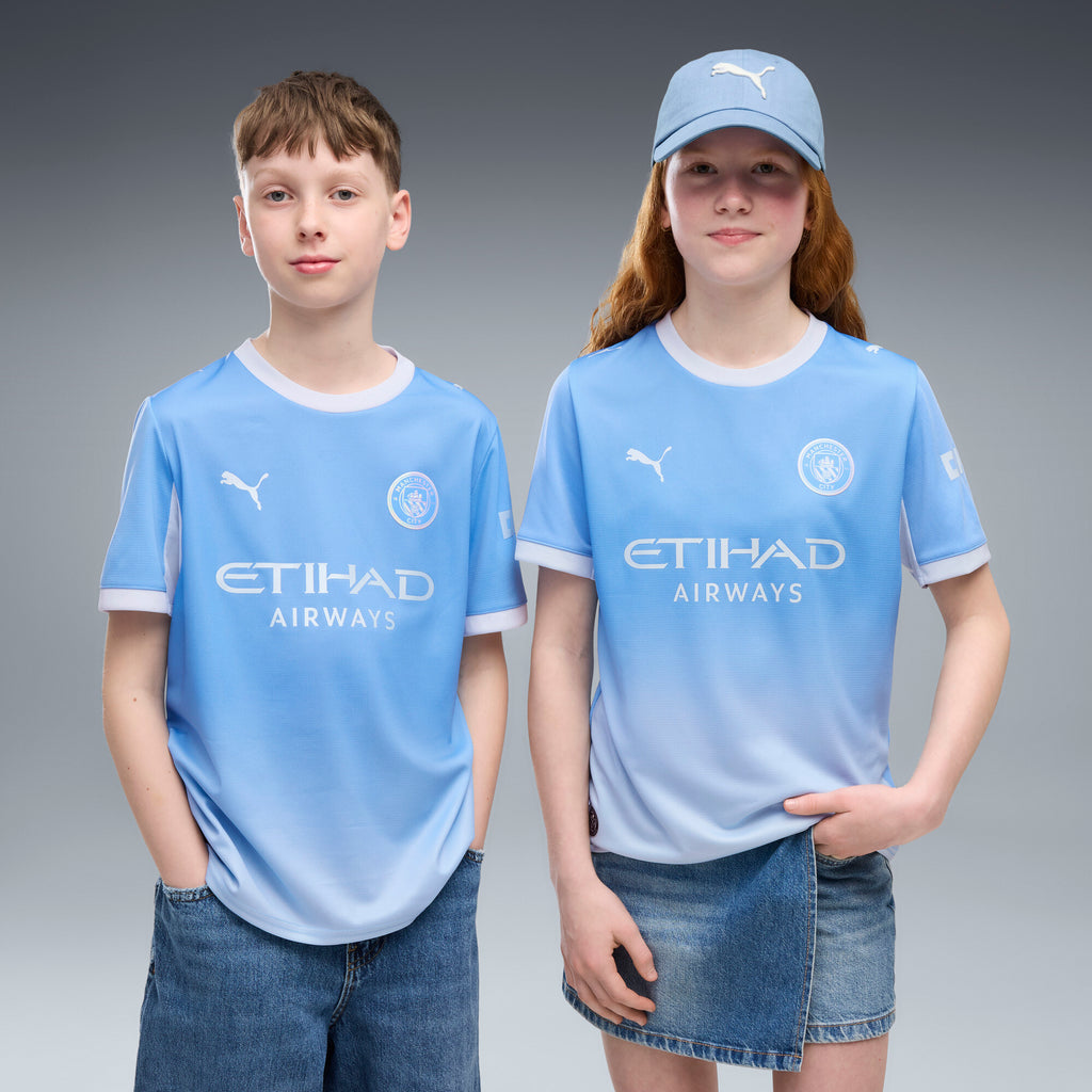 PUMA Manchester City 2026/27 Home Big Kids' Soccer Jersey