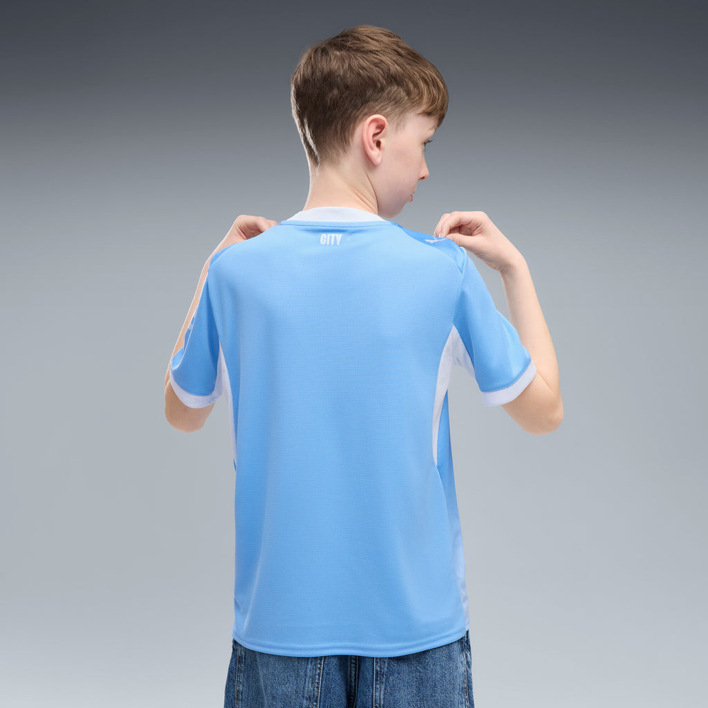 PUMA Manchester City 2026/27 Home Big Kids' Soccer Jersey