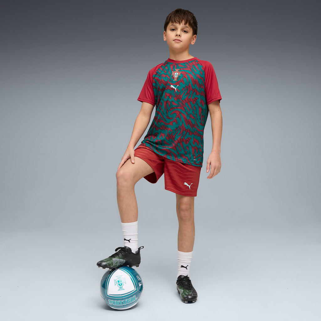 PUMA Portugal 2026 Big Kids' Warm Up Jersey