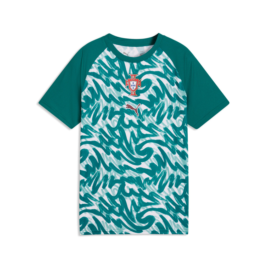 PUMA Portugal 2026 Big Kids' Warm Up Jersey