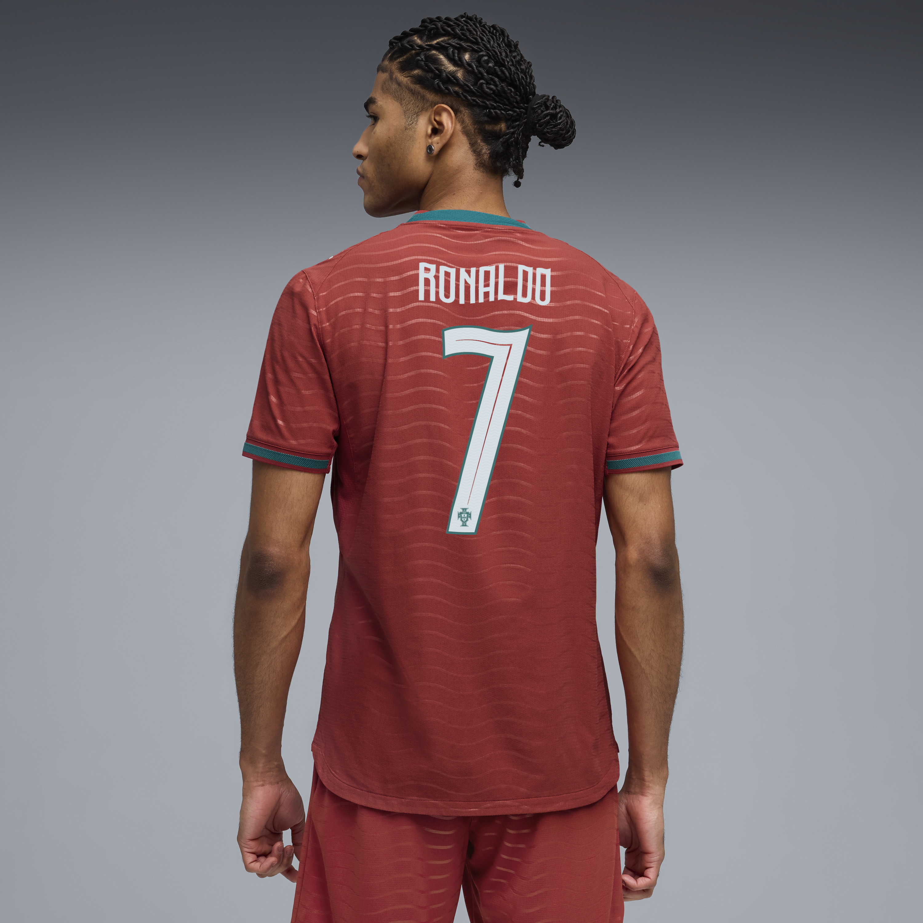 PUMA Portugal 2026 Authentic Ronaldo Home Men's Soccer Jersey