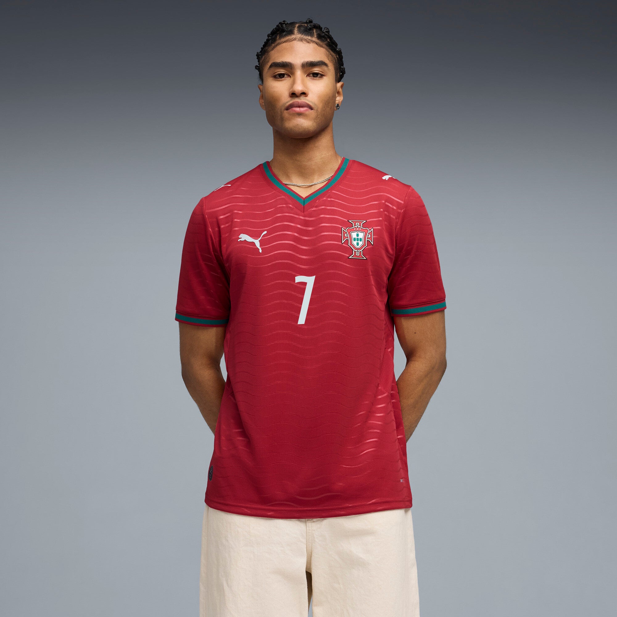 PUMA Portugal 2026 Home Ronaldo Men's Soccer Jersey