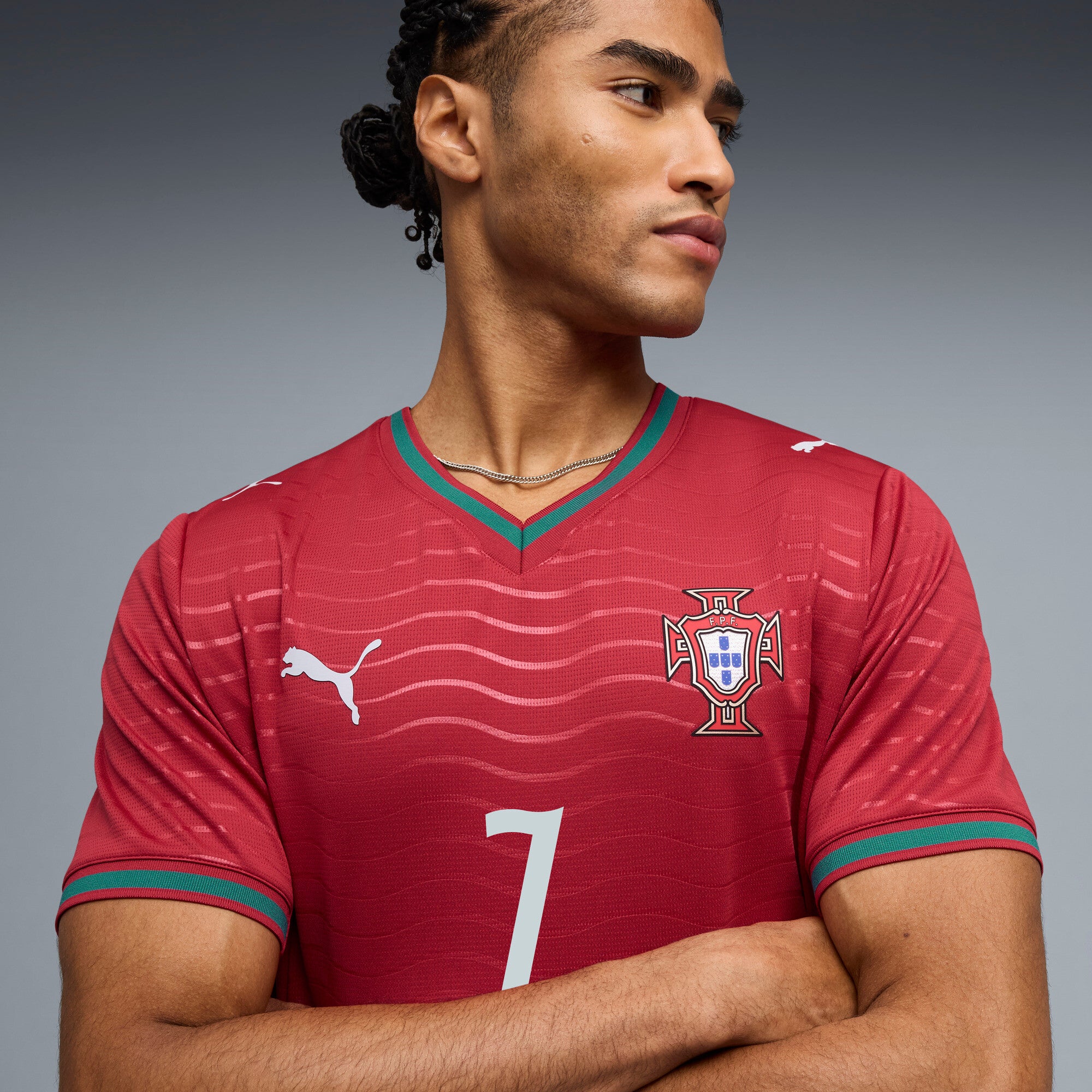 PUMA Portugal 2026 Home Ronaldo Men's Soccer Jersey