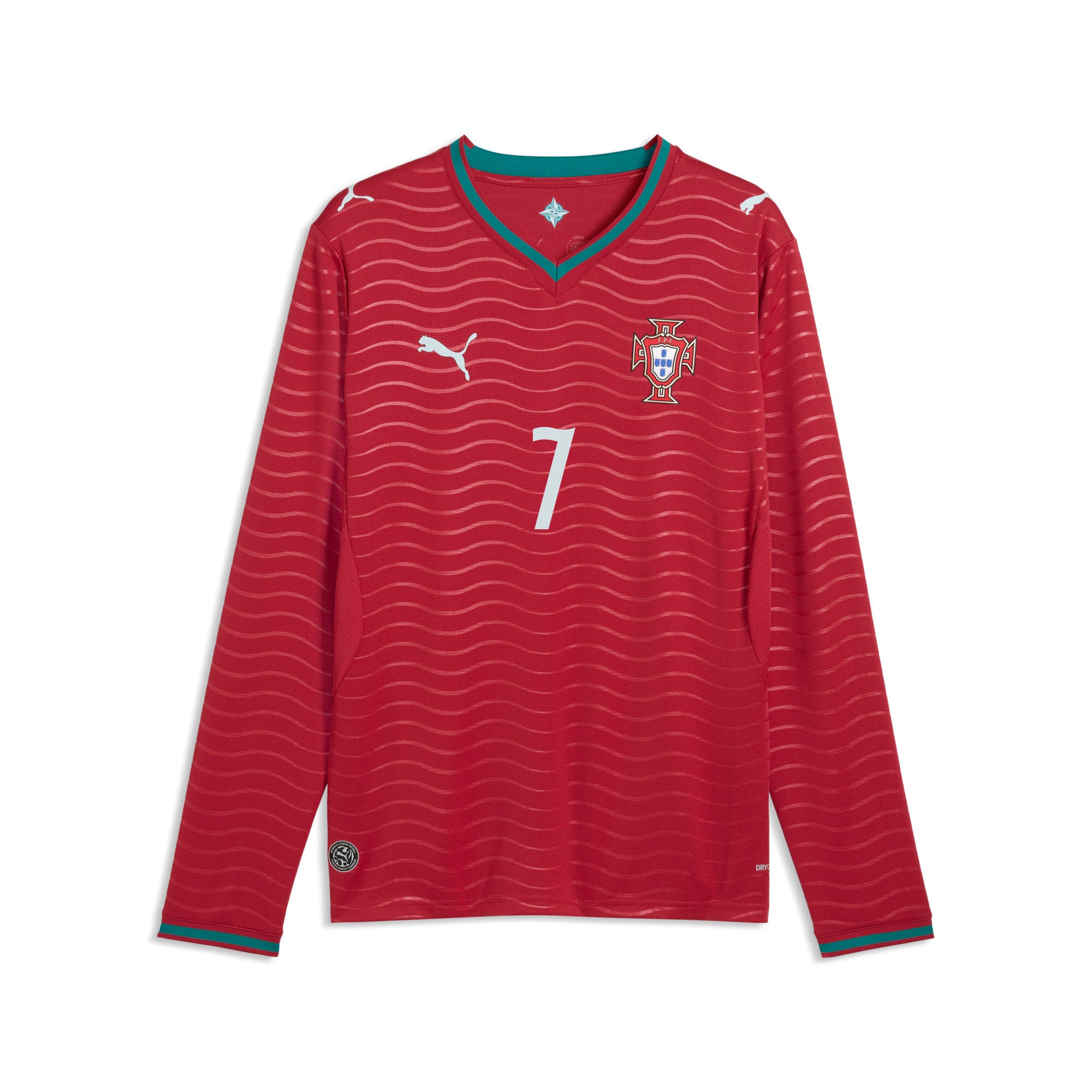 PUMA Portugal 2026 Home Ronaldo Men's Long Sleeve Soccer Jersey