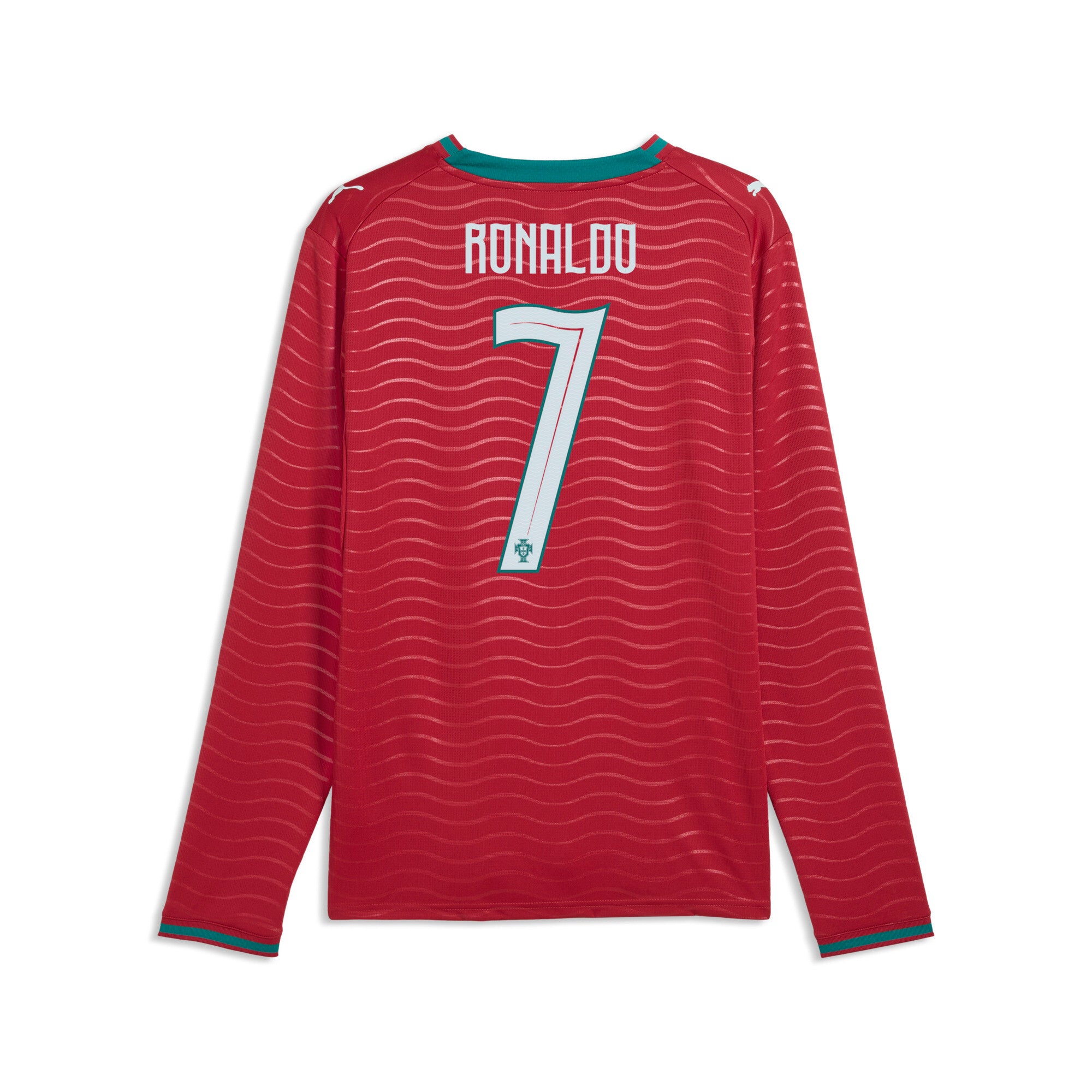 PUMA Portugal 2026 Home Ronaldo Men's Long Sleeve Soccer Jersey